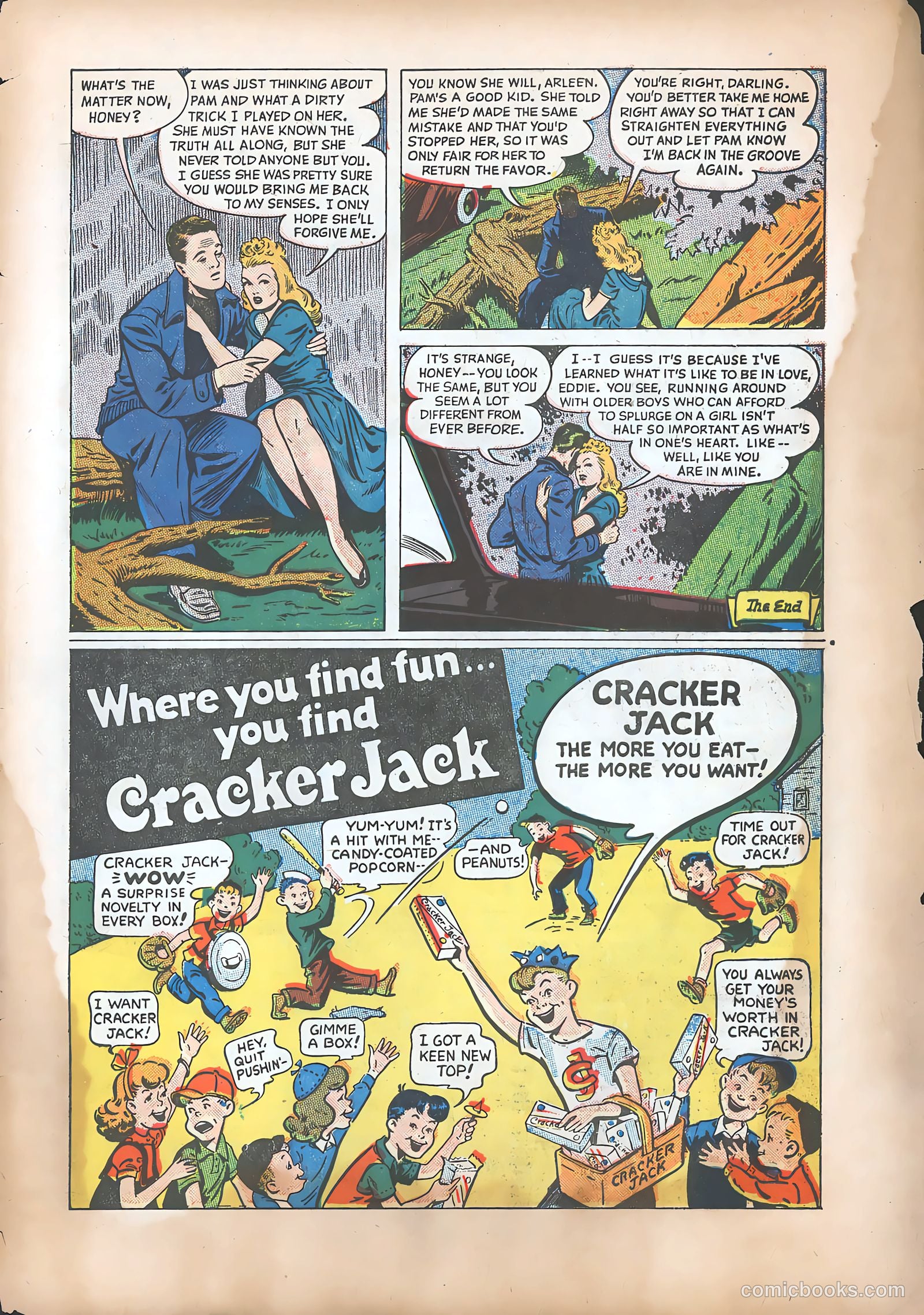 Teen-Age Romances #38 (1954) — page 34 of 37