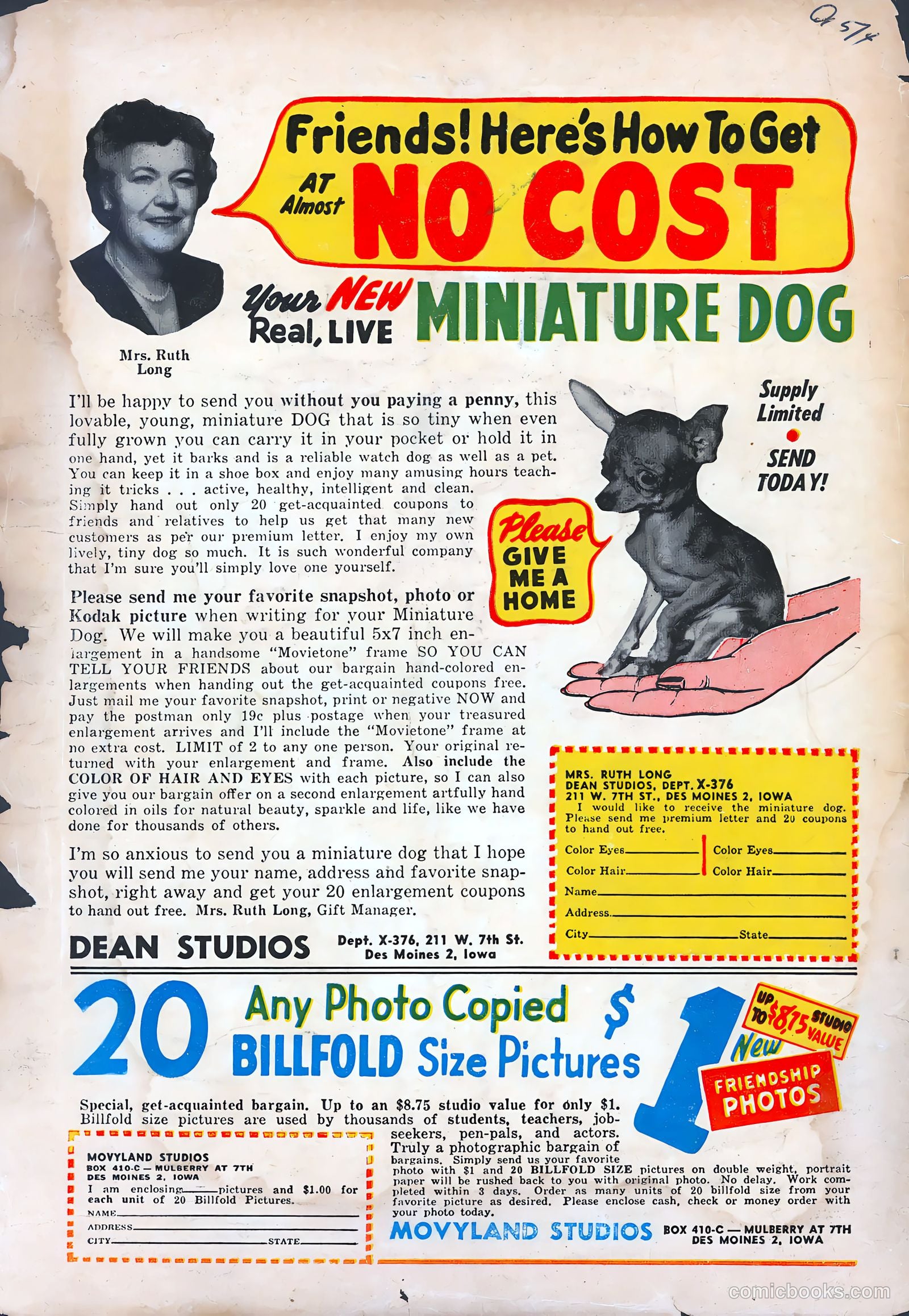 Teen-Age Romances #38 (1954) — page 37 of 37