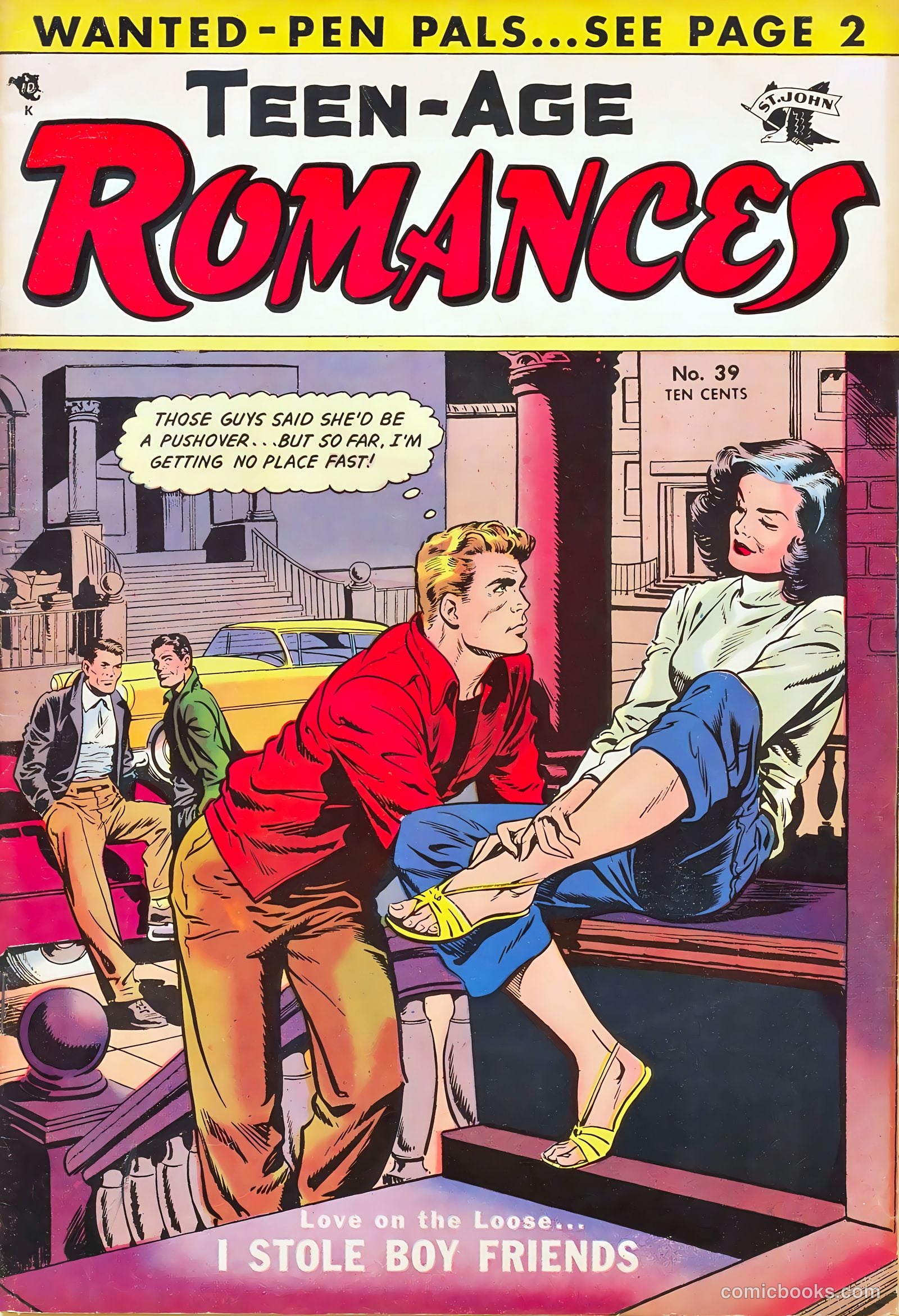 Teen-Age Romances #39 cover