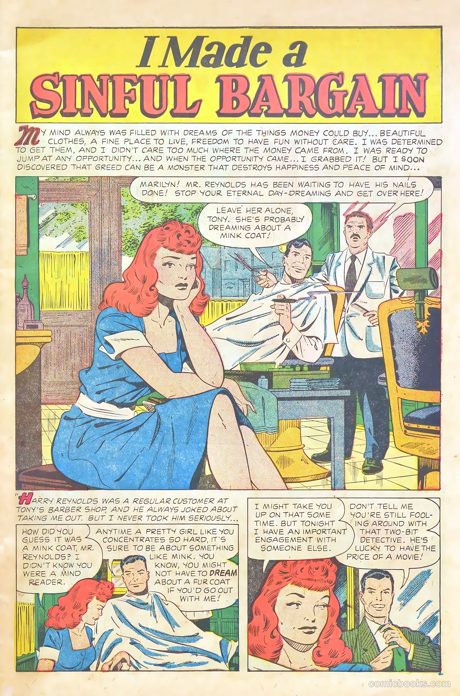 Teen-Age Romances #39 (1954) — page 3 of 36