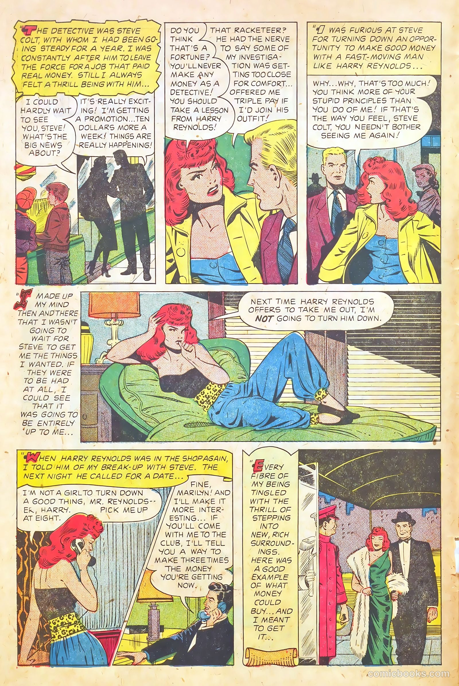 Teen-Age Romances #39 (1954) — page 4 of 36