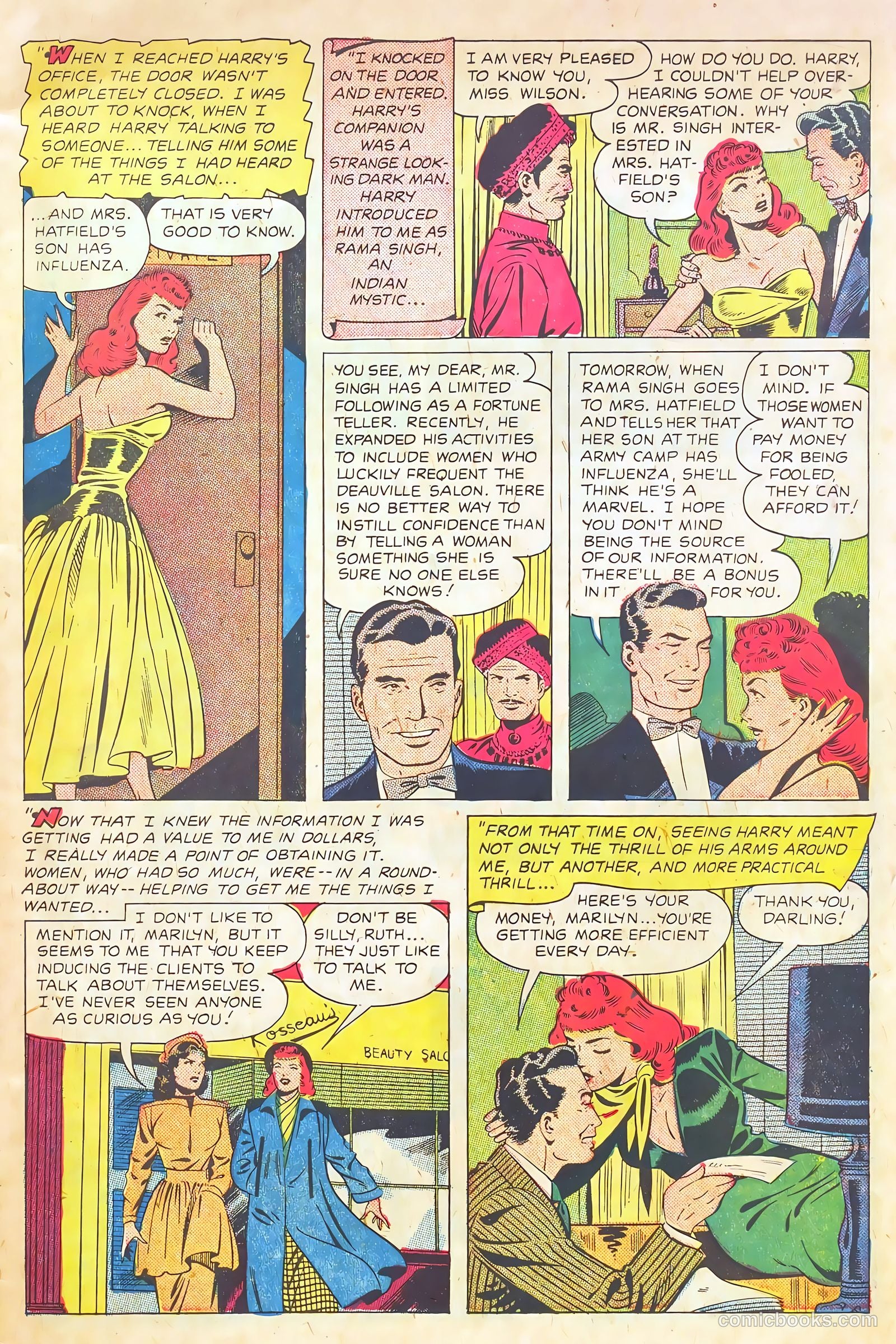 Teen-Age Romances #39 (1954) — page 7 of 36
