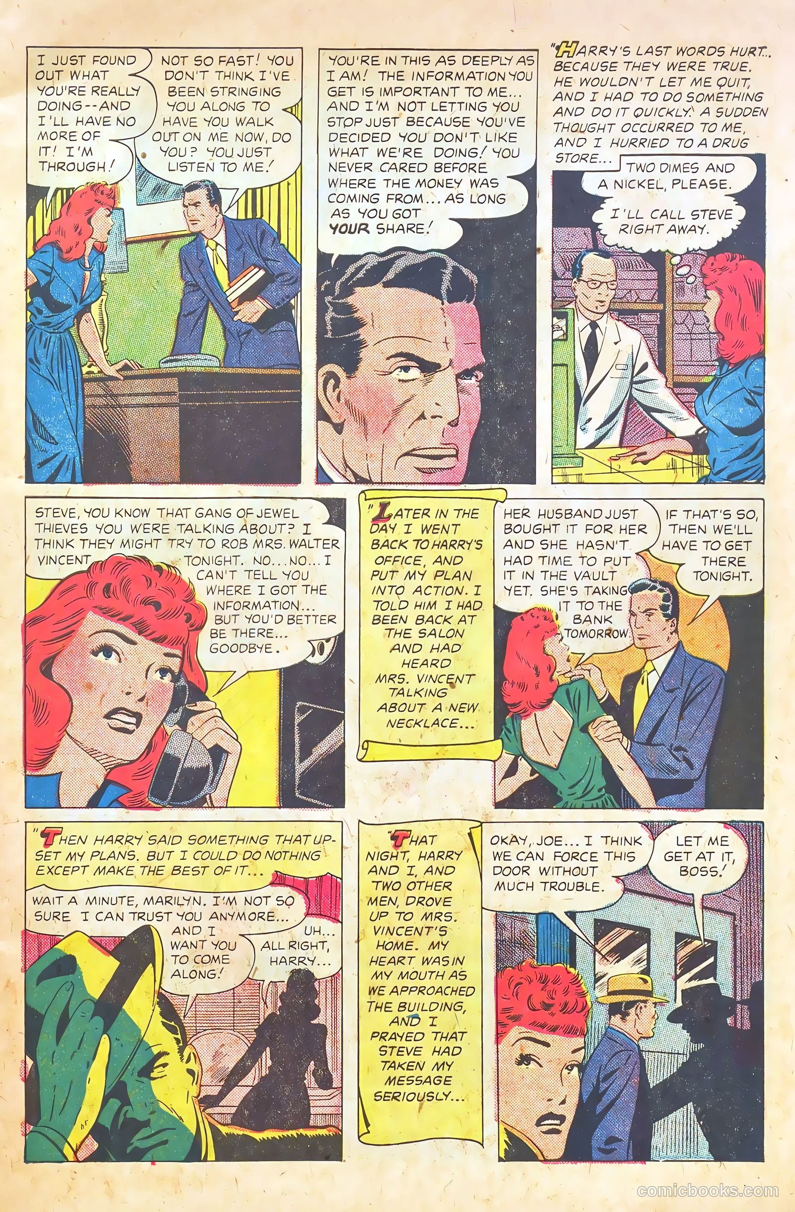 Teen-Age Romances #39 (1954) — page 9 of 36