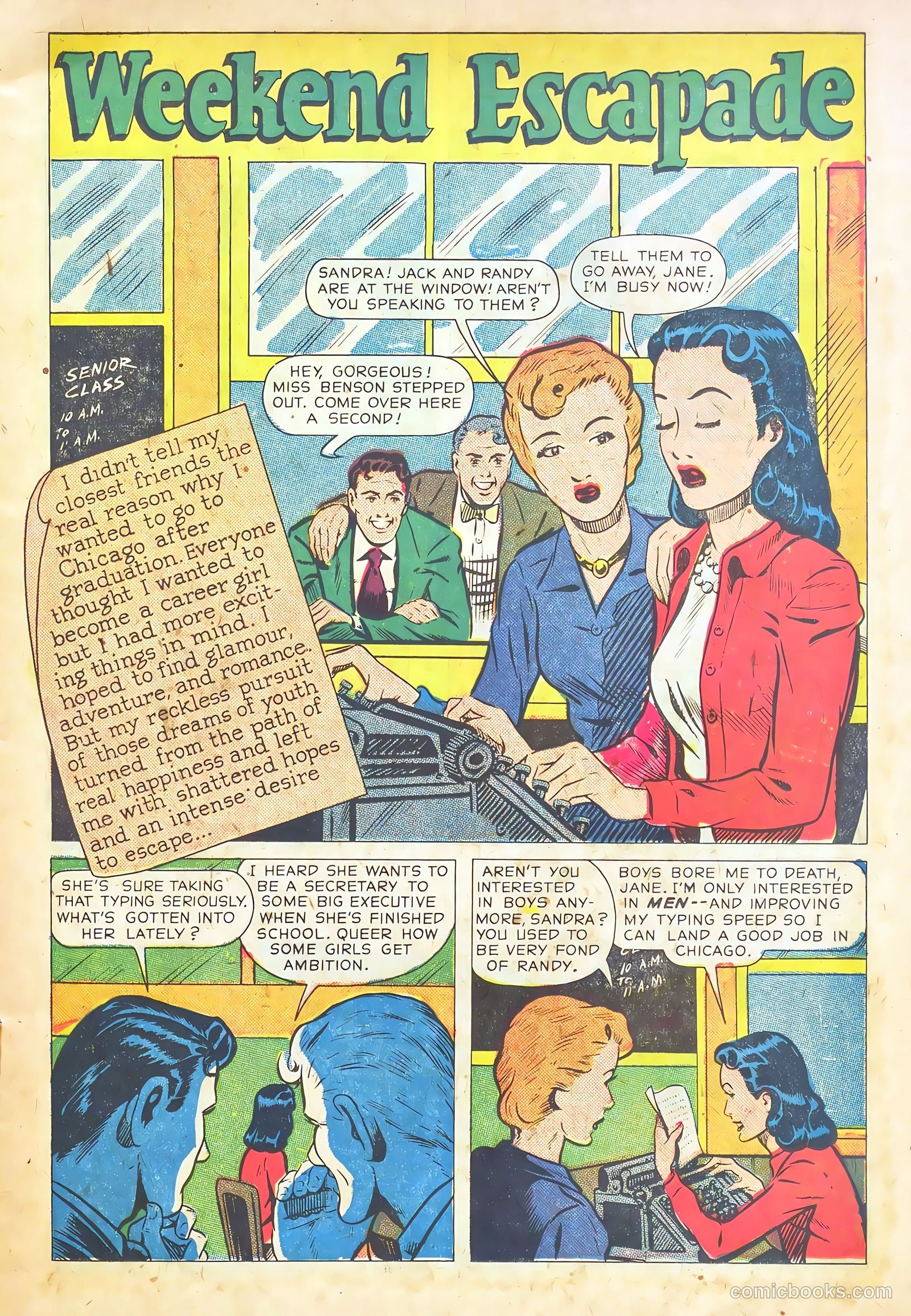 Teen-Age Romances #39 (1954) — page 11 of 36
