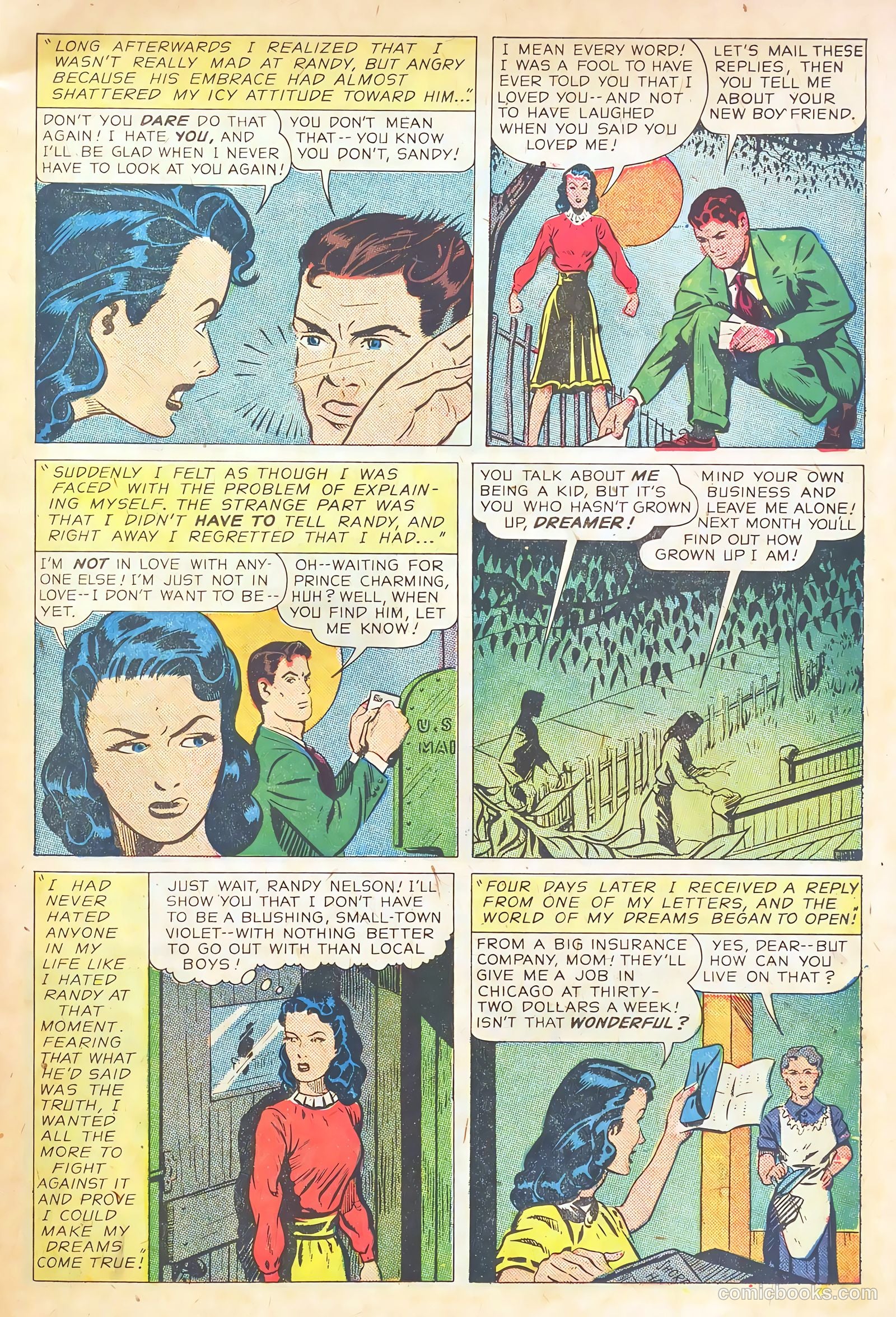 Teen-Age Romances #39 (1954) — page 13 of 36