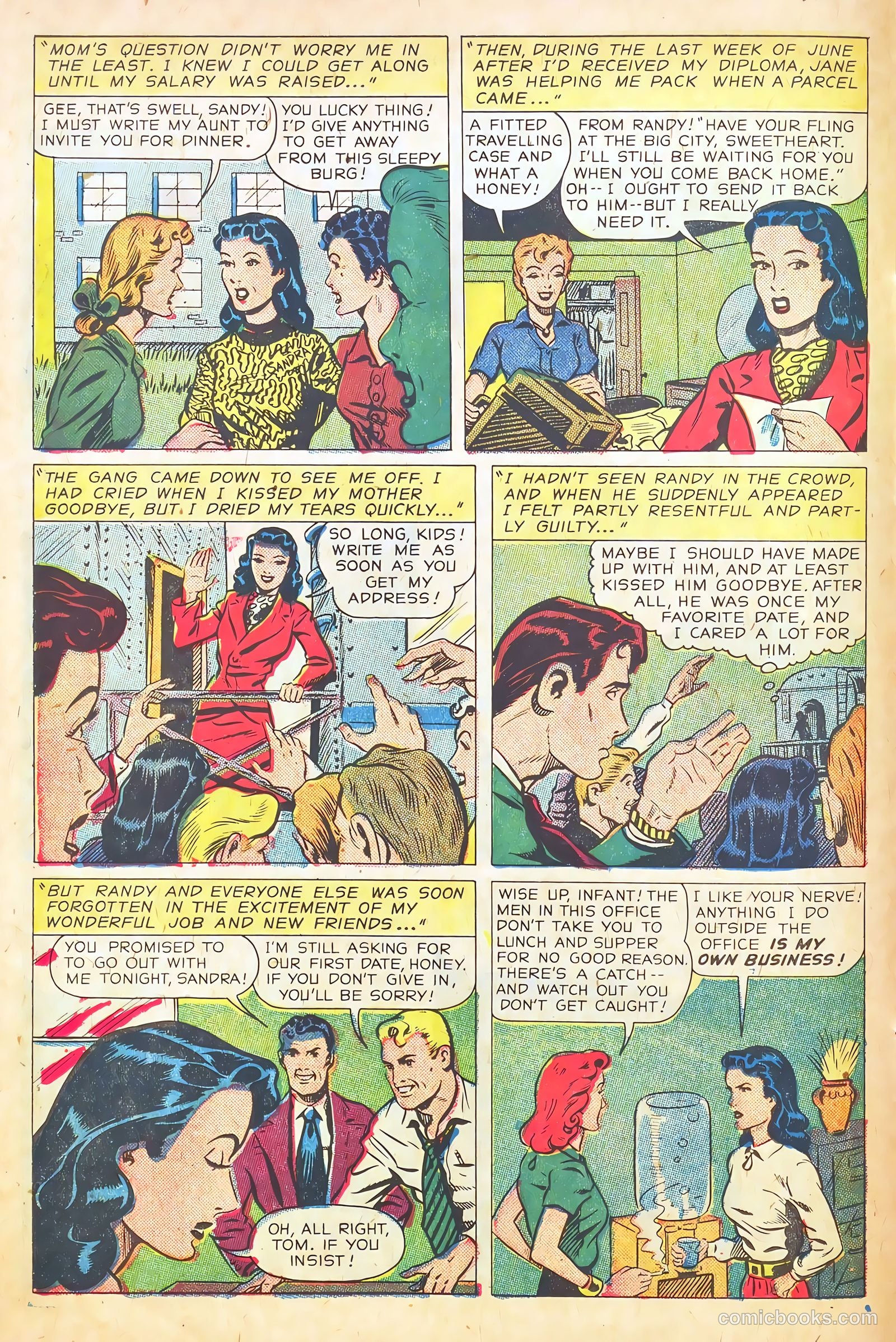 Teen-Age Romances #39 (1954) — page 14 of 36