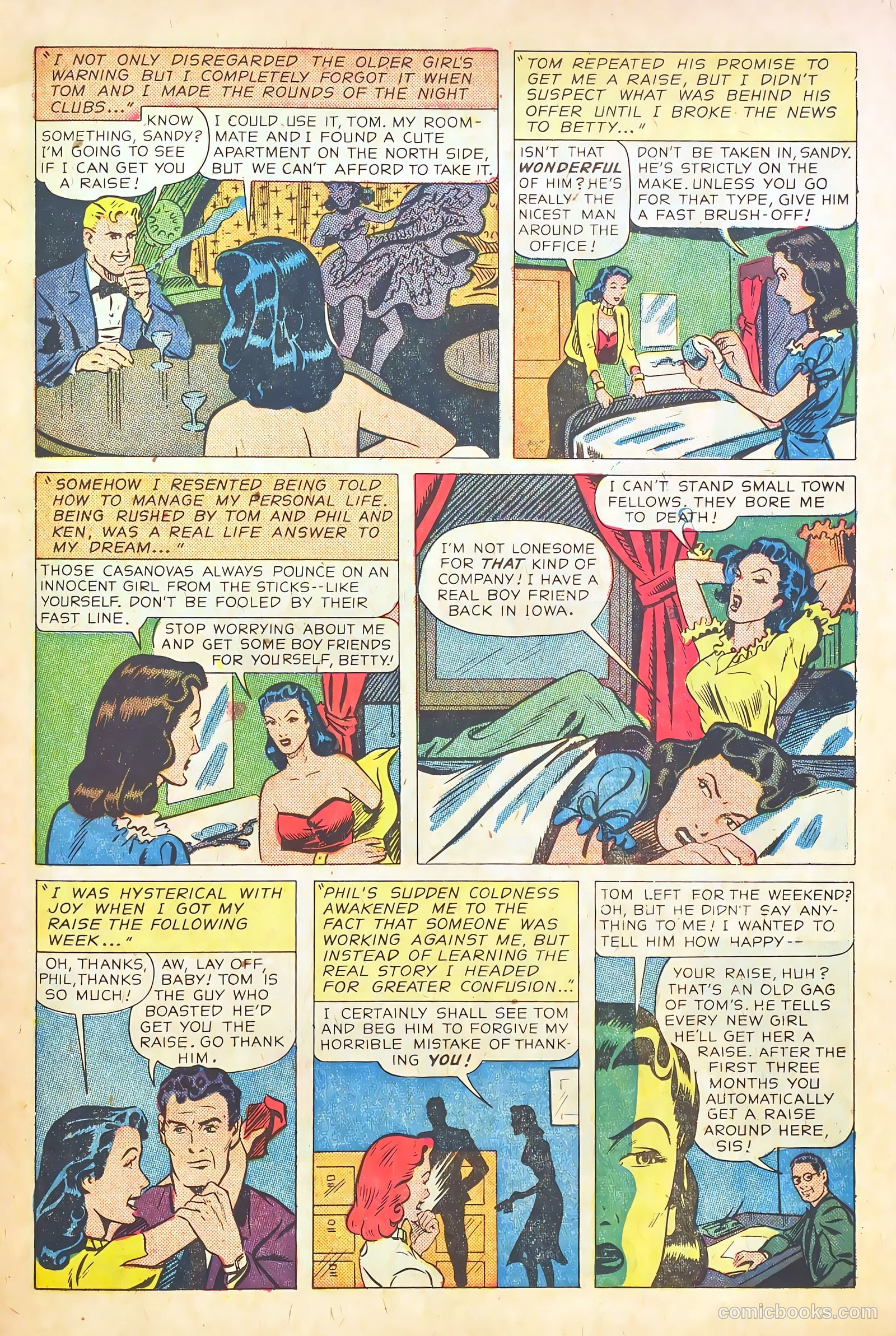 Teen-Age Romances #39 (1954) — page 15 of 36