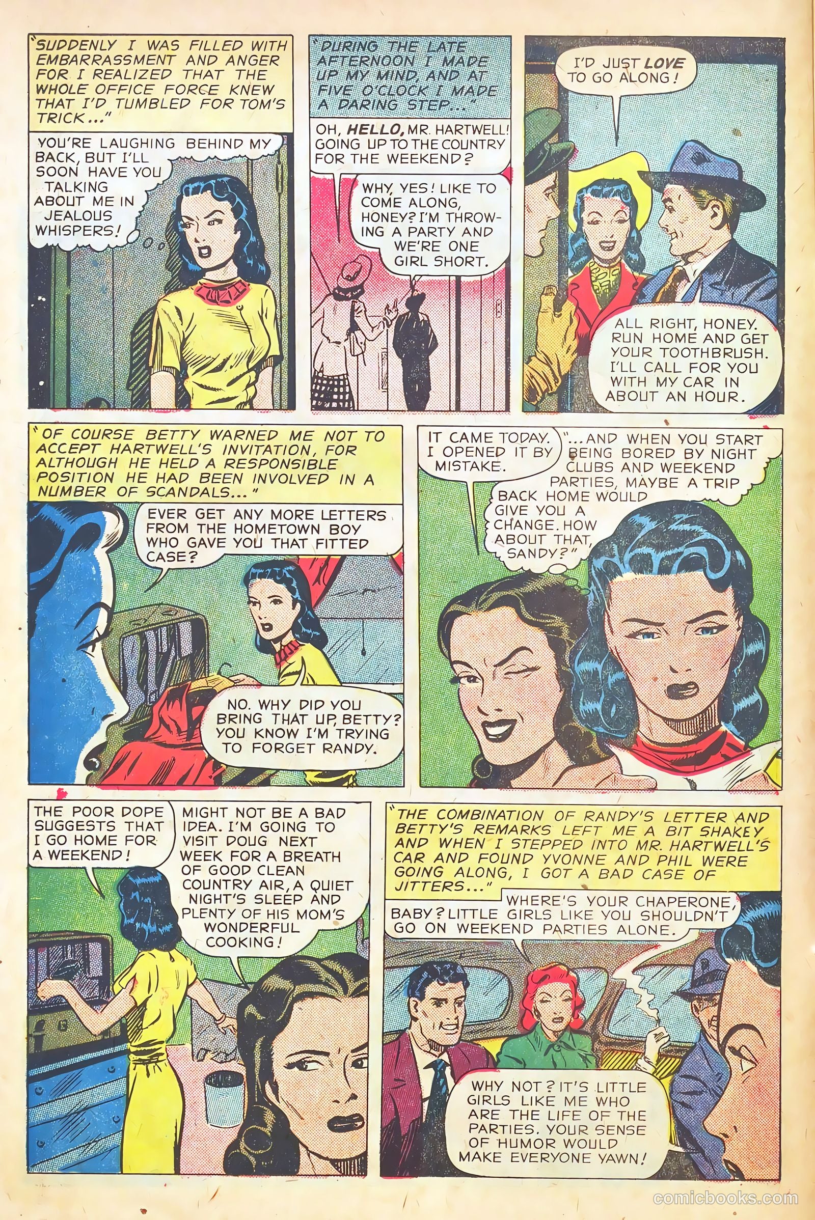 Teen-Age Romances #39 (1954) — page 16 of 36