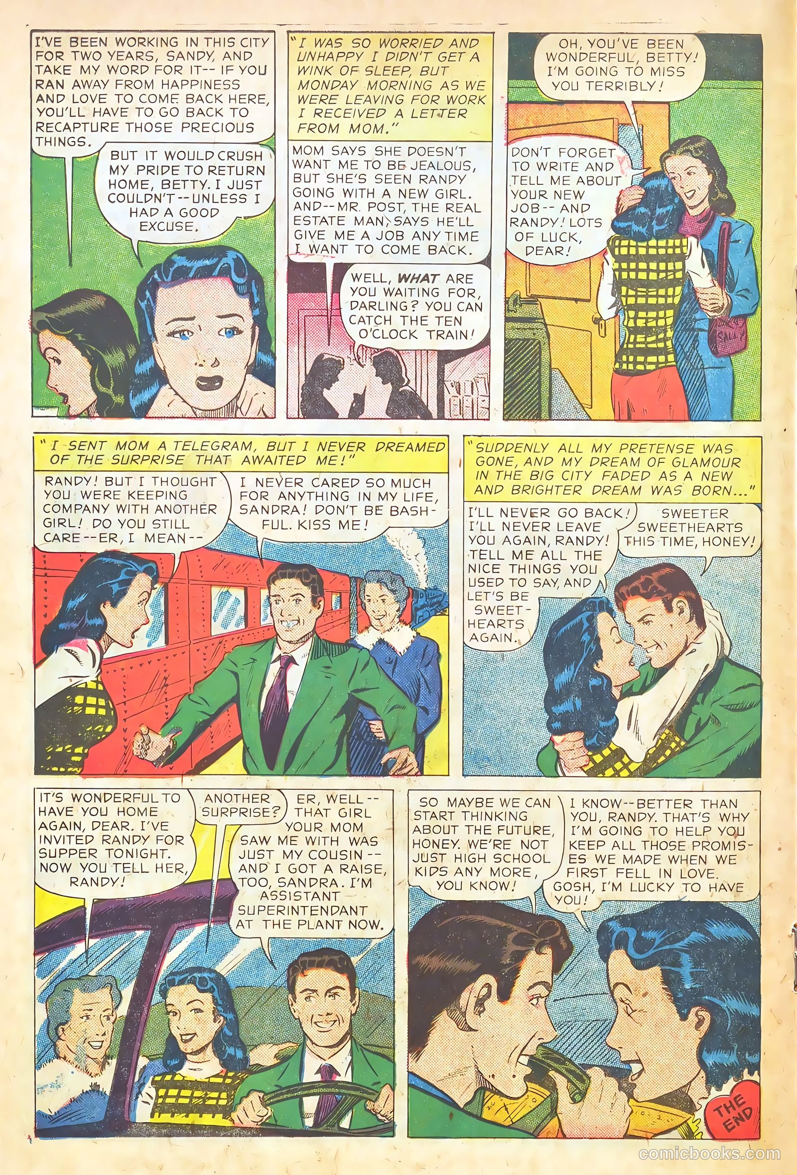 Teen-Age Romances #39 (1954) — page 18 of 36