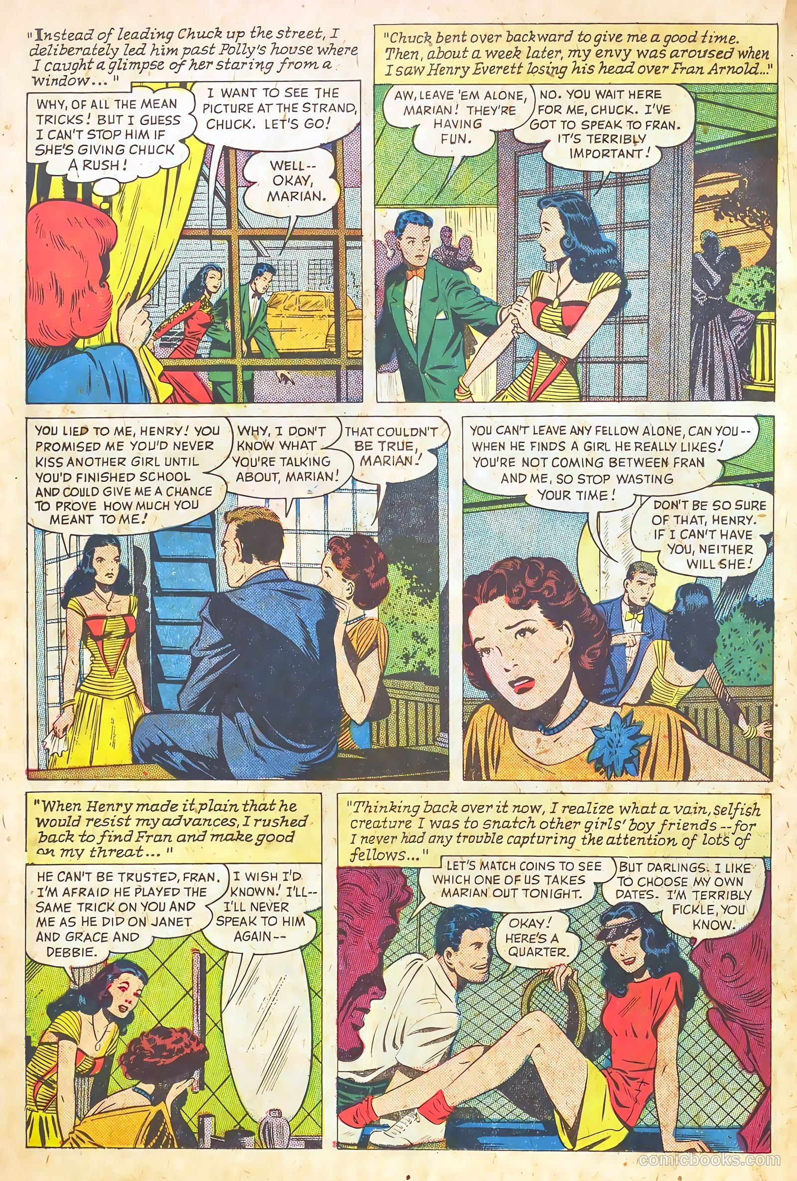 Teen-Age Romances #39 (1954) — page 20 of 36