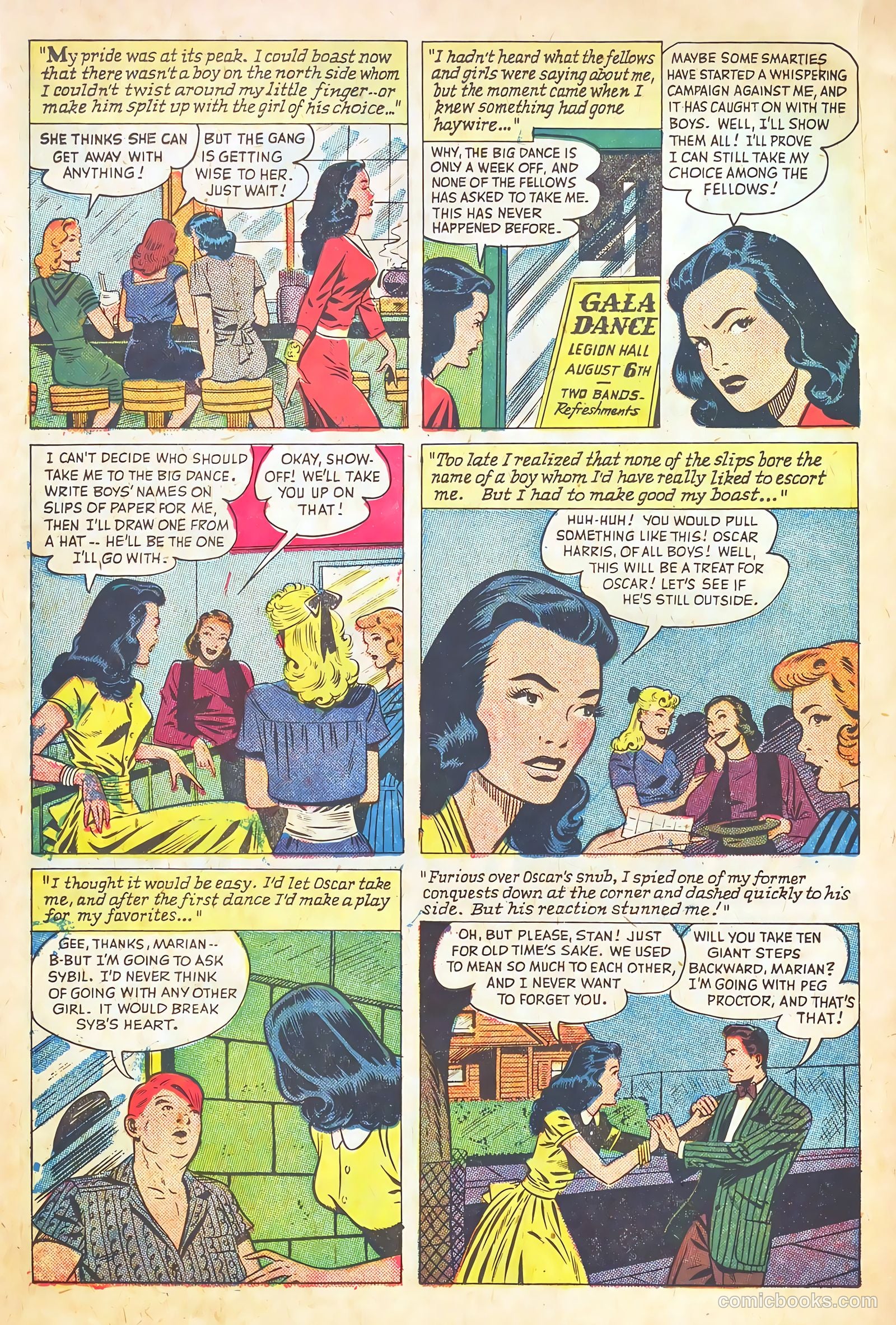 Teen-Age Romances #39 (1954) — page 22 of 36
