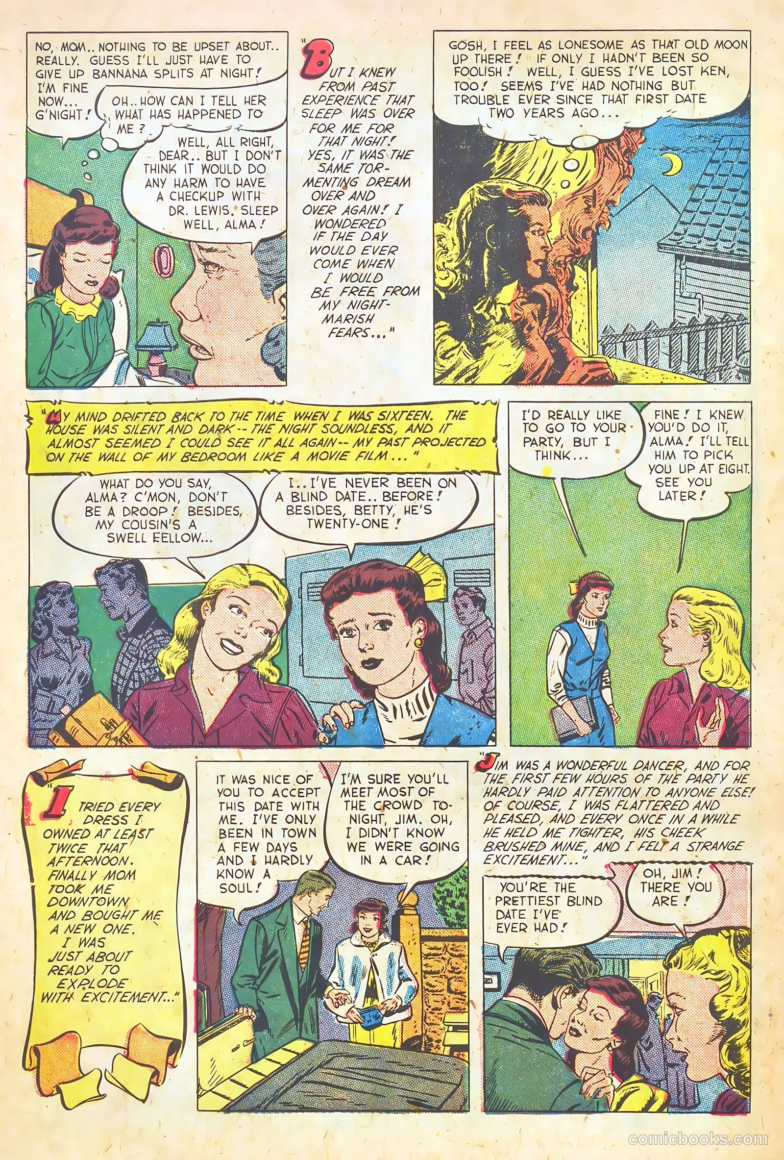 Teen-Age Romances #39 (1954) — page 28 of 36