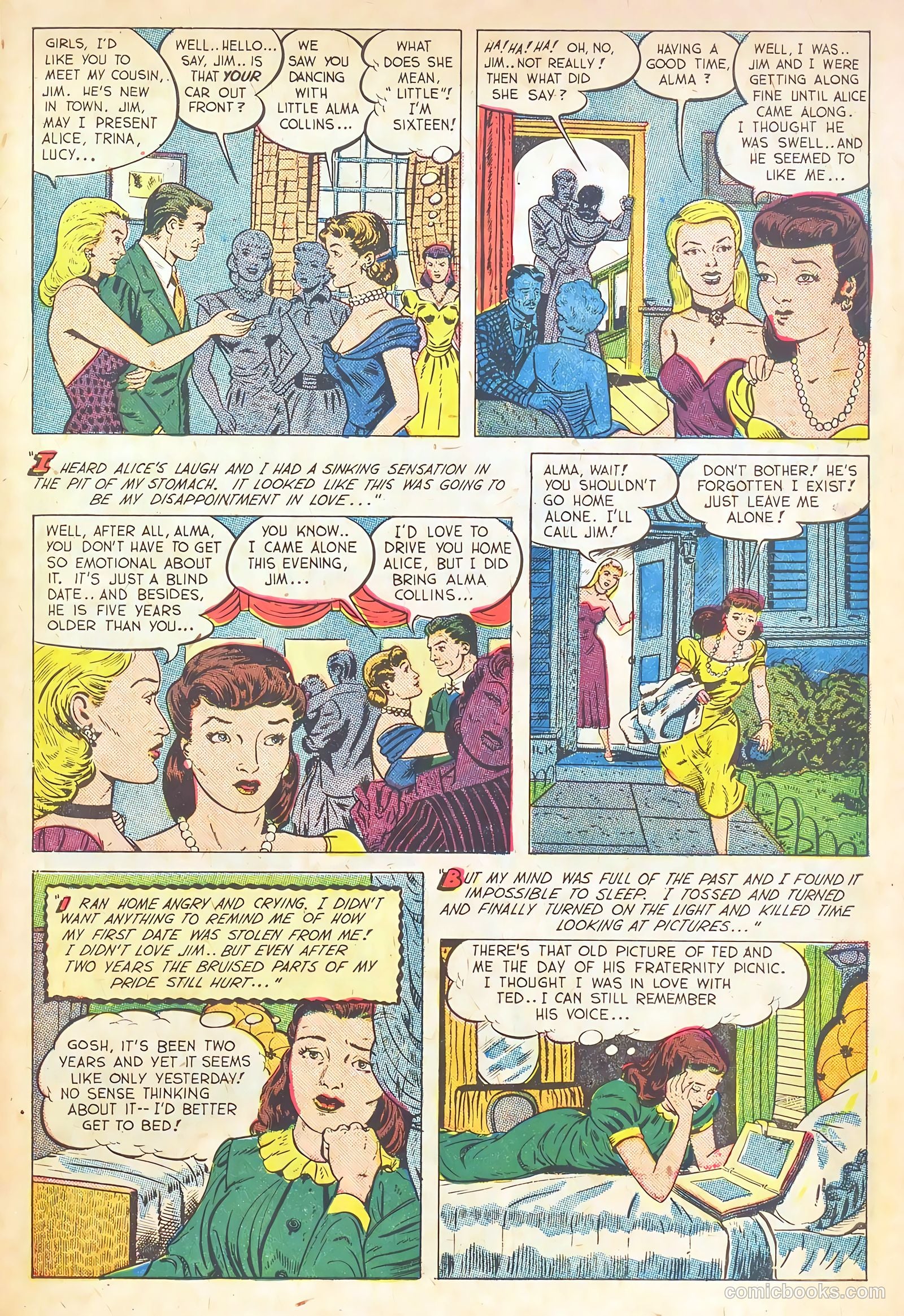 Teen-Age Romances #39 (1954) — page 29 of 36