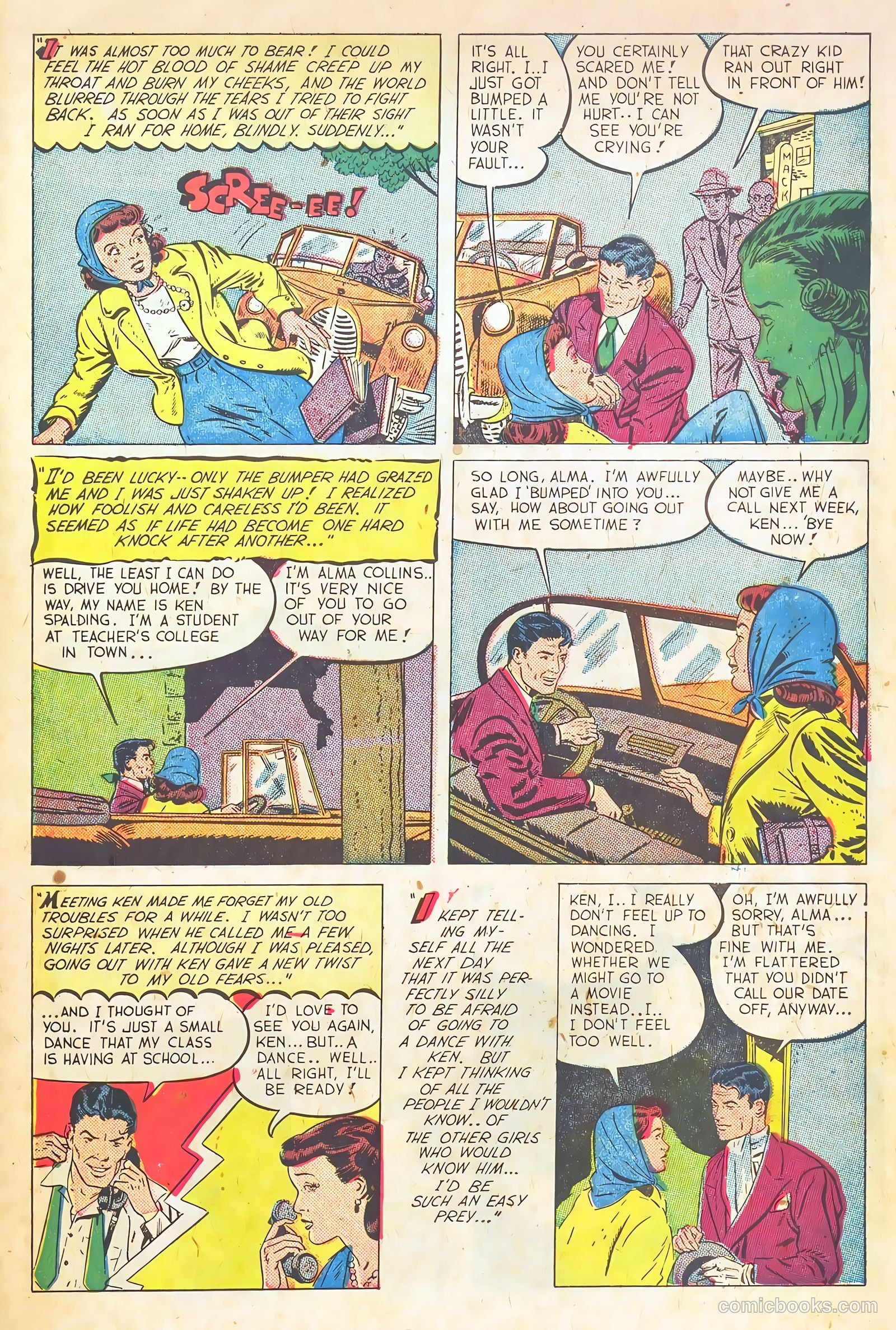 Teen-Age Romances #39 (1954) — page 31 of 36