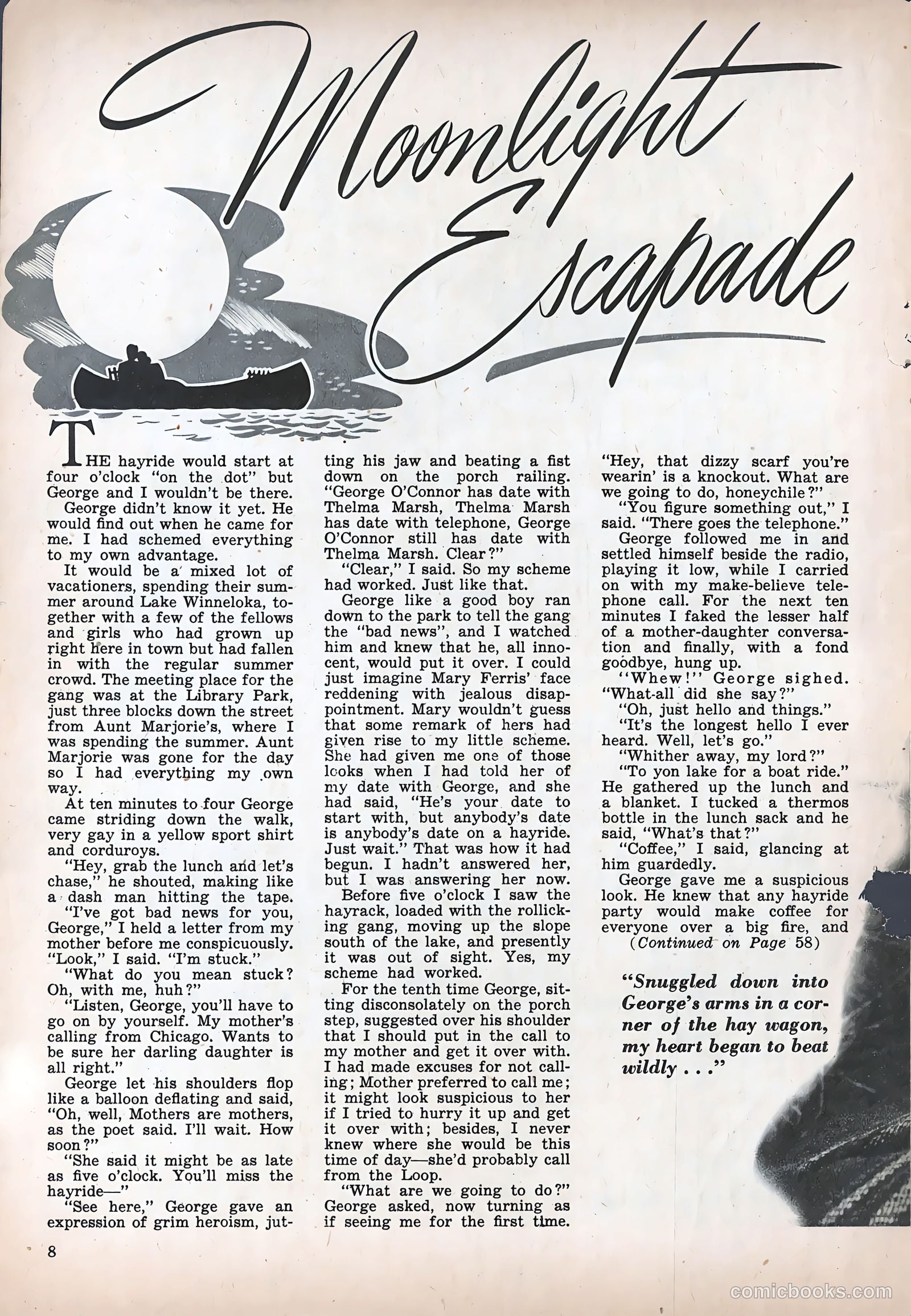 Teen-Age Romances #4 (1949) — page 8 of 68