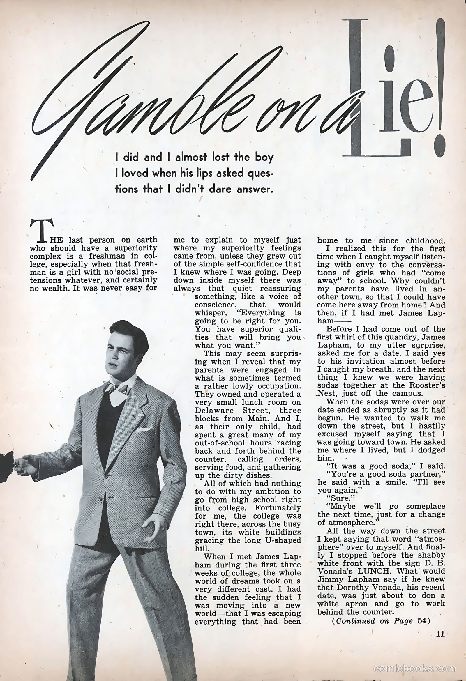 Teen-Age Romances #4 (1949) — page 11 of 68