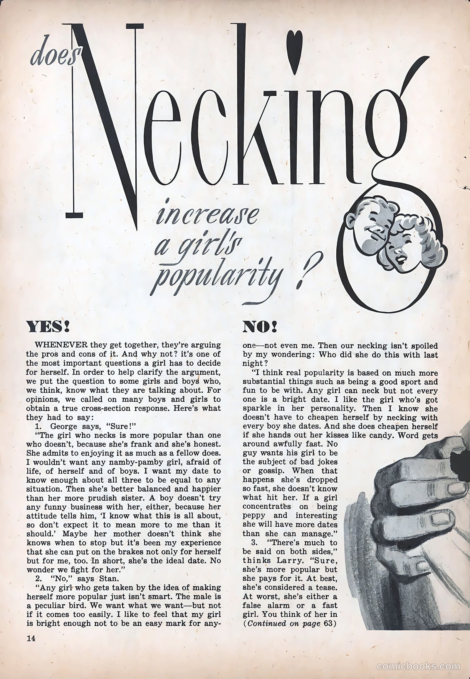 Teen-Age Romances #4 (1949) — page 14 of 68
