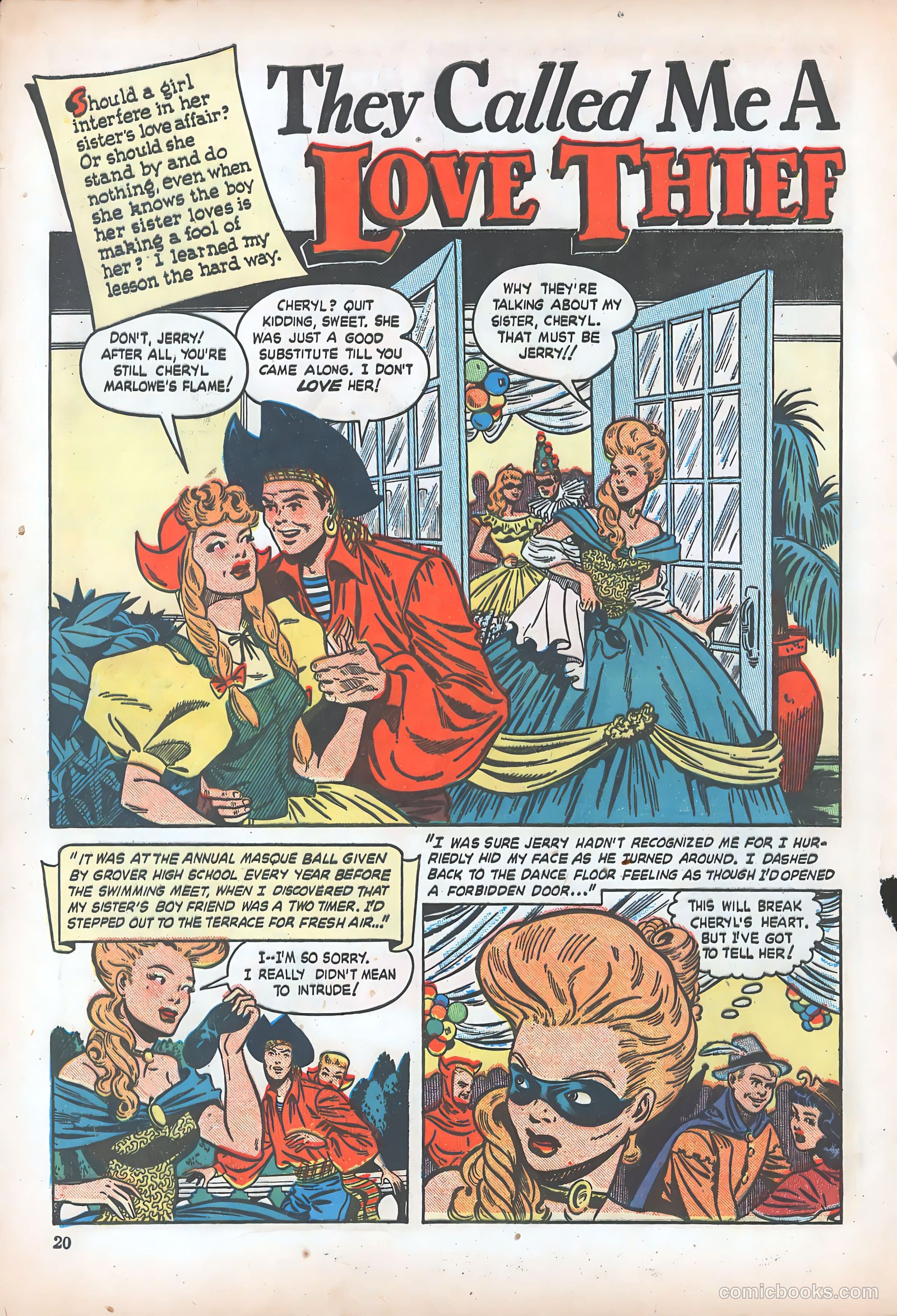 Teen-Age Romances #4 (1949) — page 20 of 68