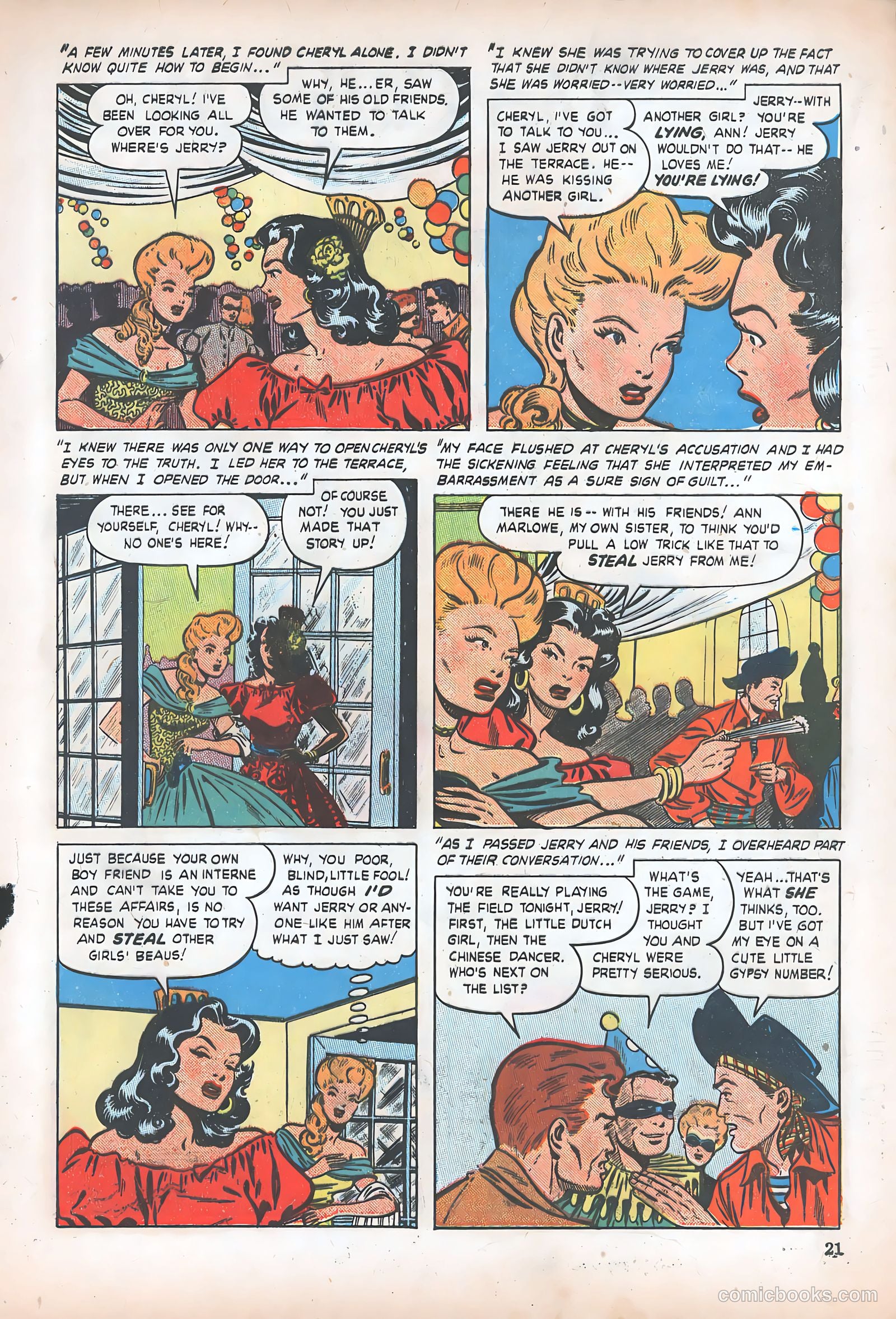 Teen-Age Romances #4 (1949) — page 21 of 68