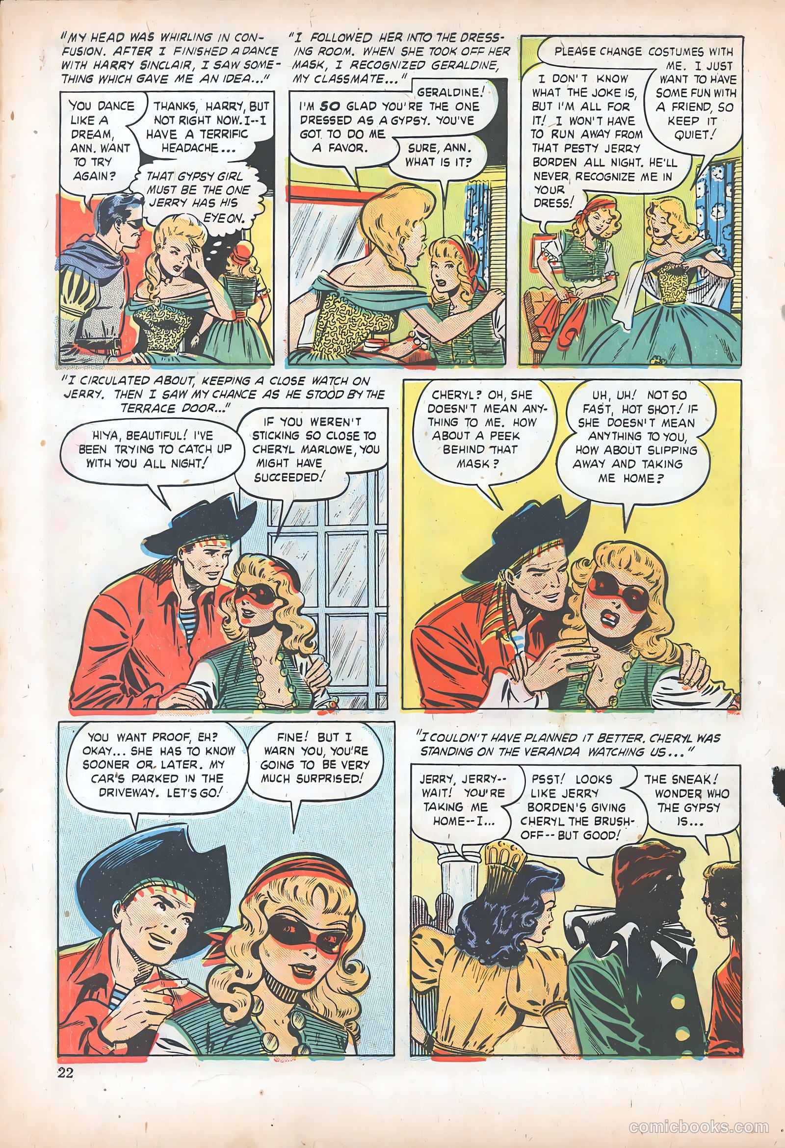 Teen-Age Romances #4 (1949) — page 22 of 68