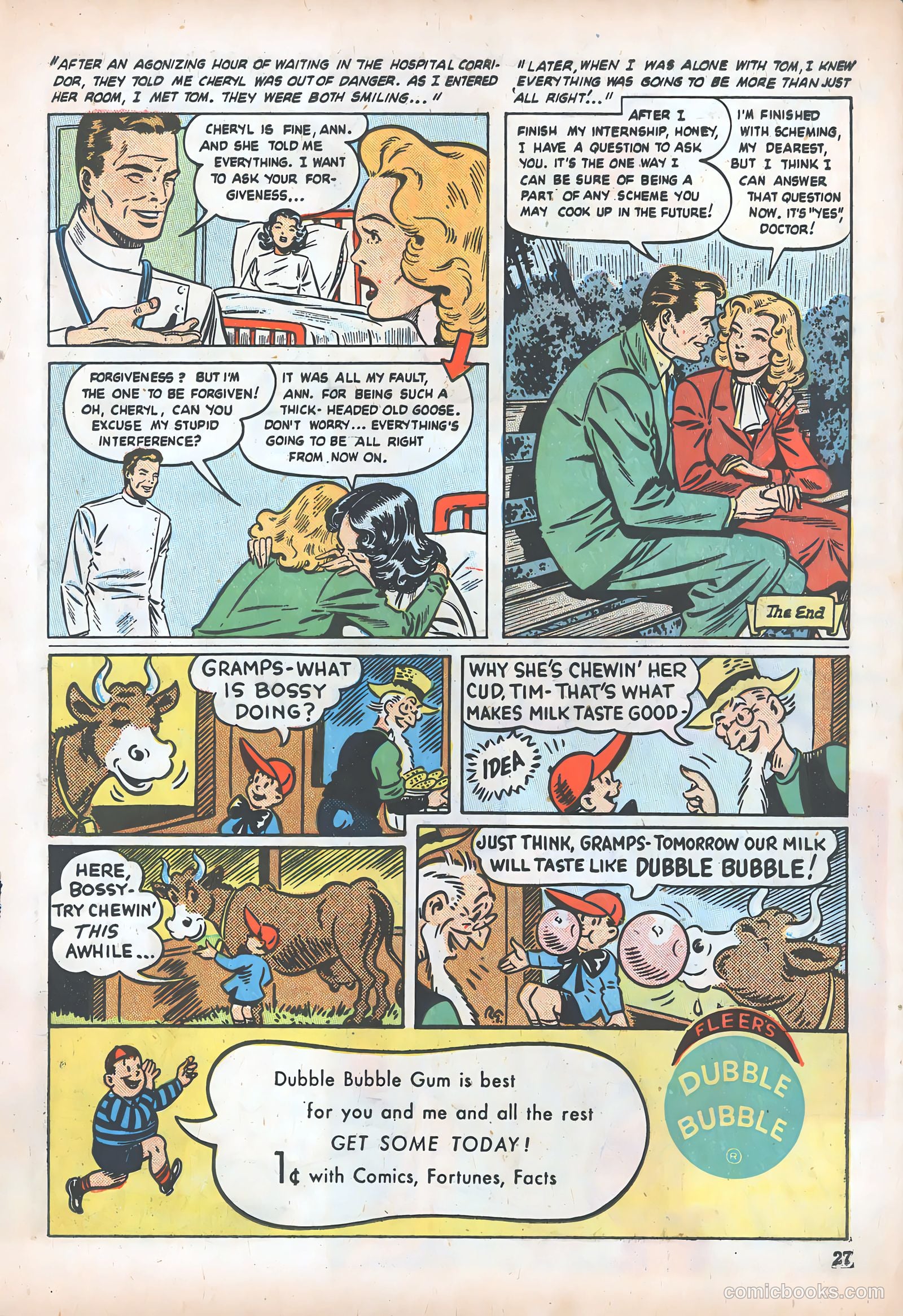 Teen-Age Romances #4 (1949) — page 27 of 68