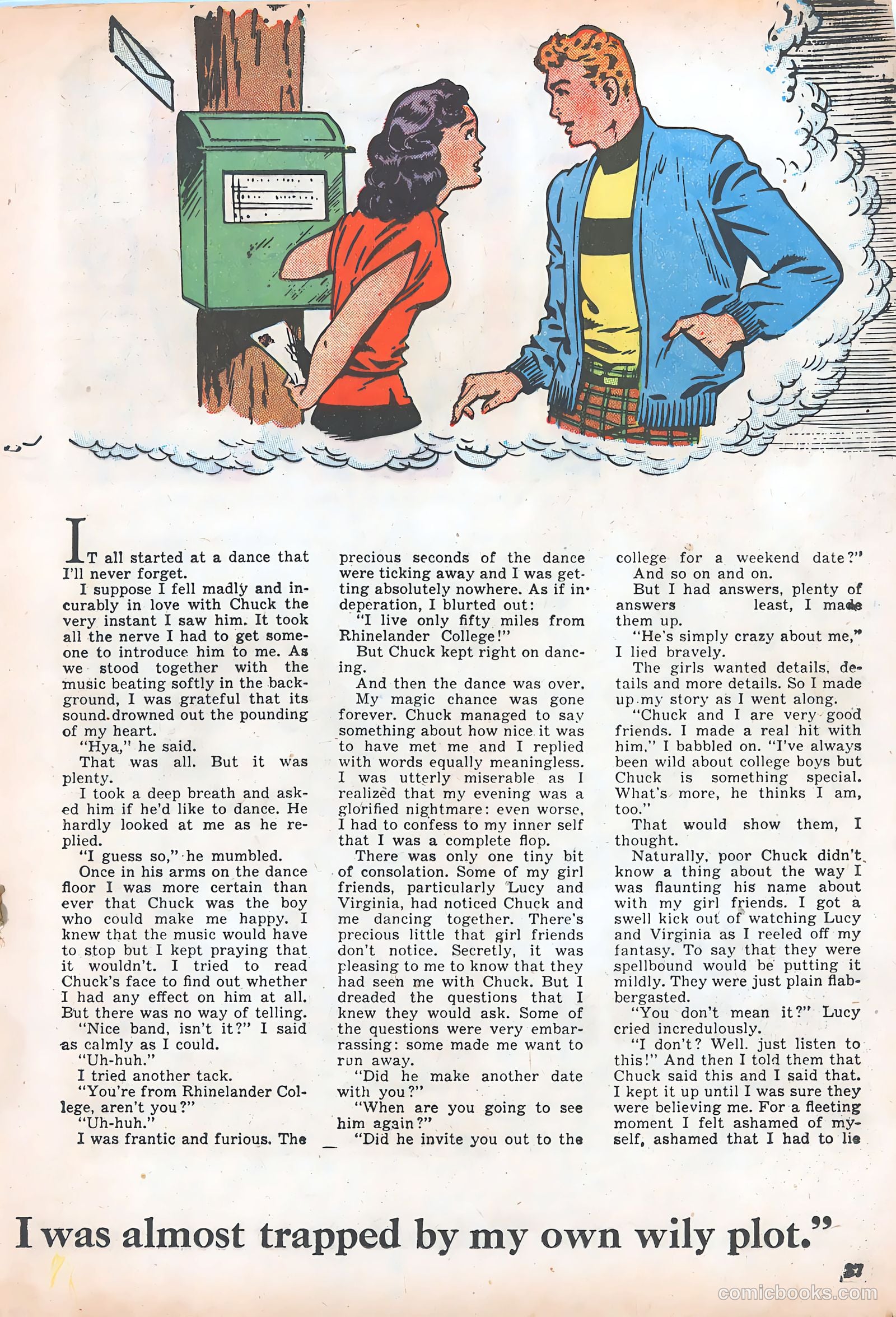 Teen-Age Romances #4 (1949) — page 37 of 68