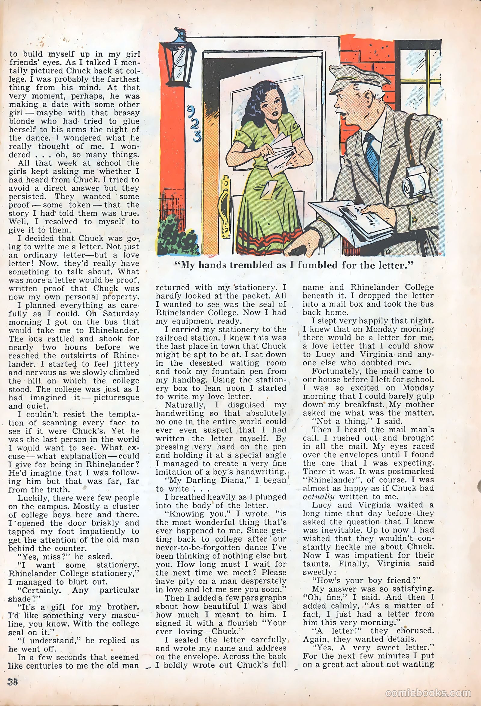 Teen-Age Romances #4 (1949) — page 38 of 68