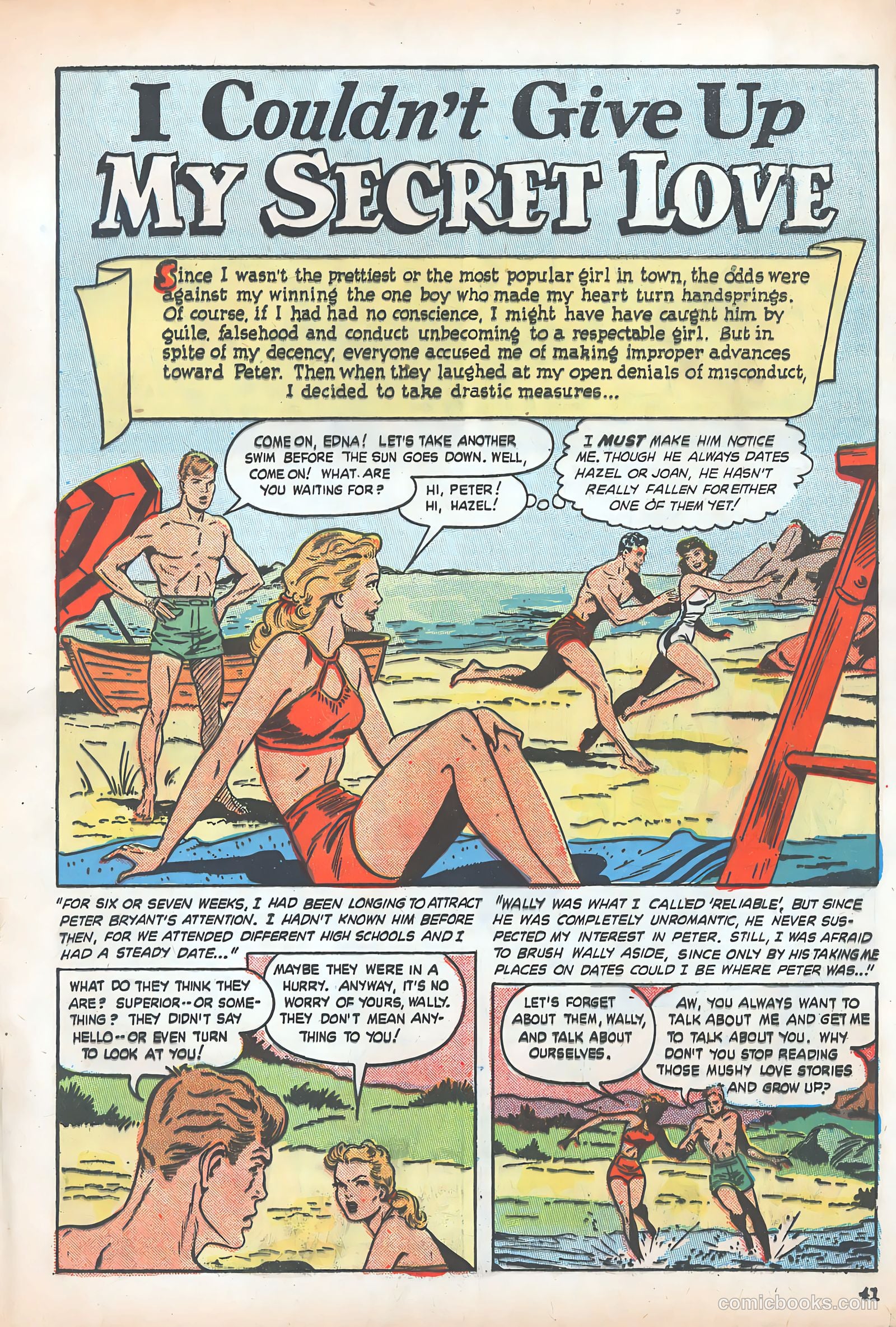 Teen-Age Romances #4 (1949) — page 41 of 68