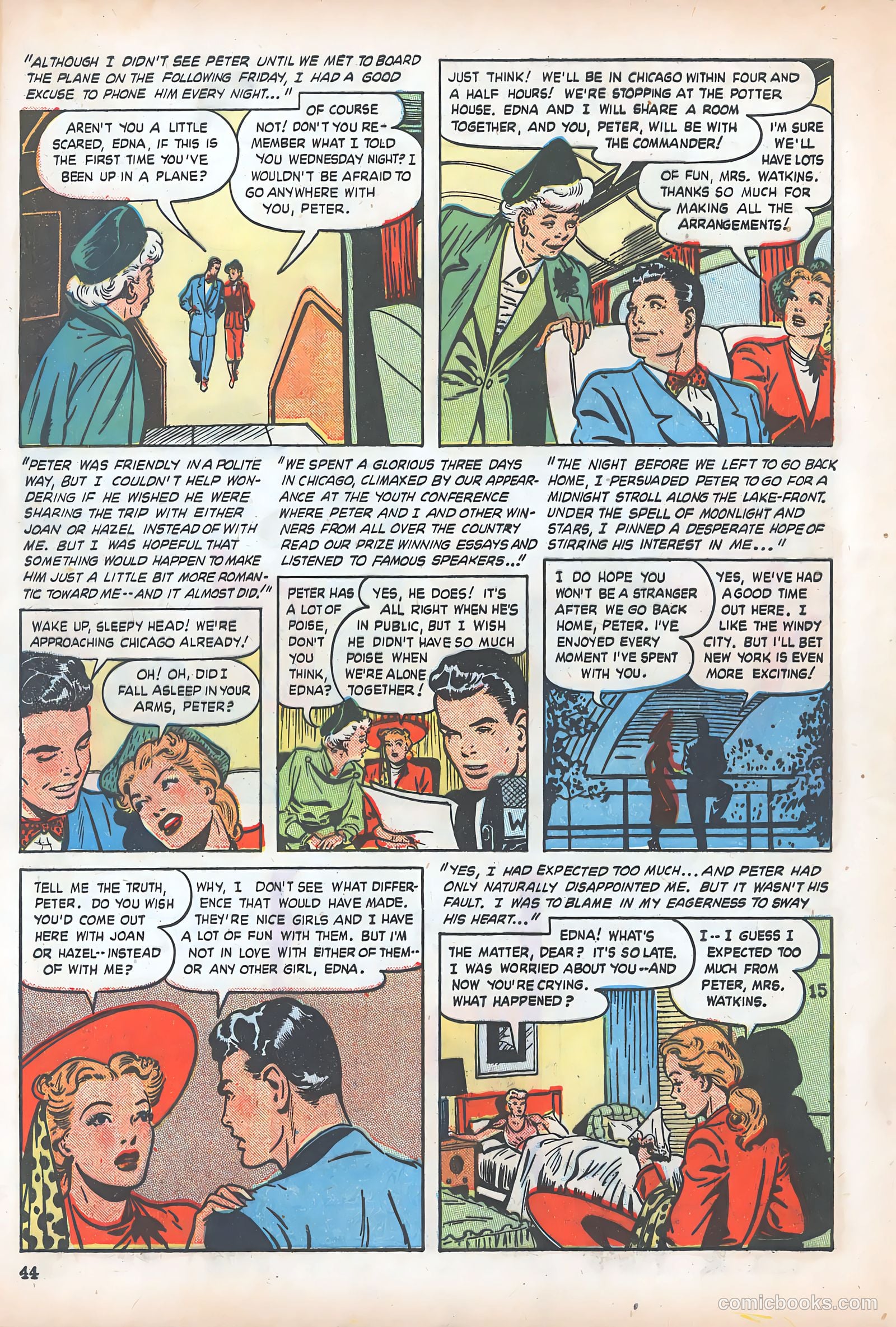 Teen-Age Romances #4 (1949) — page 44 of 68