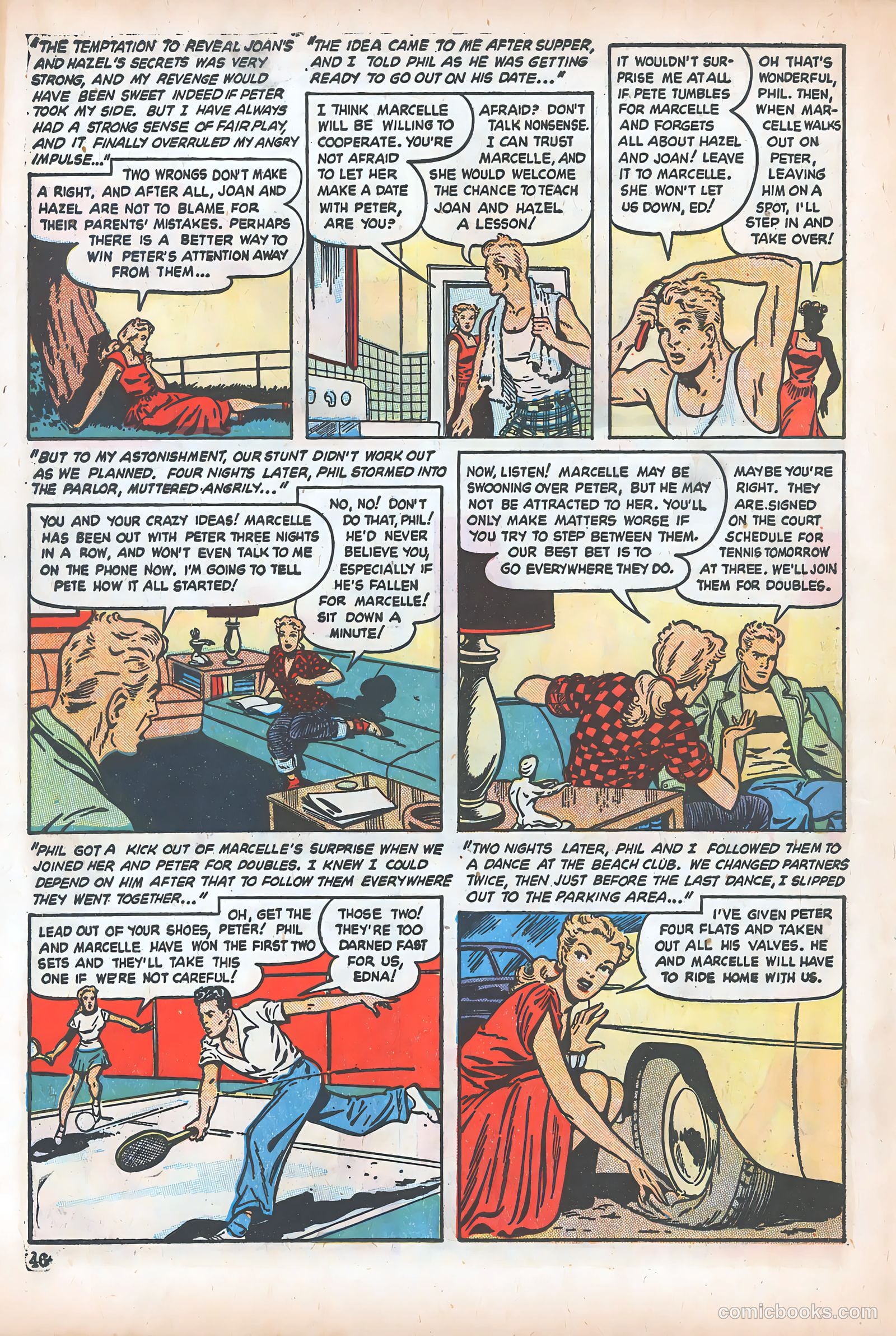 Teen-Age Romances #4 (1949) — page 46 of 68