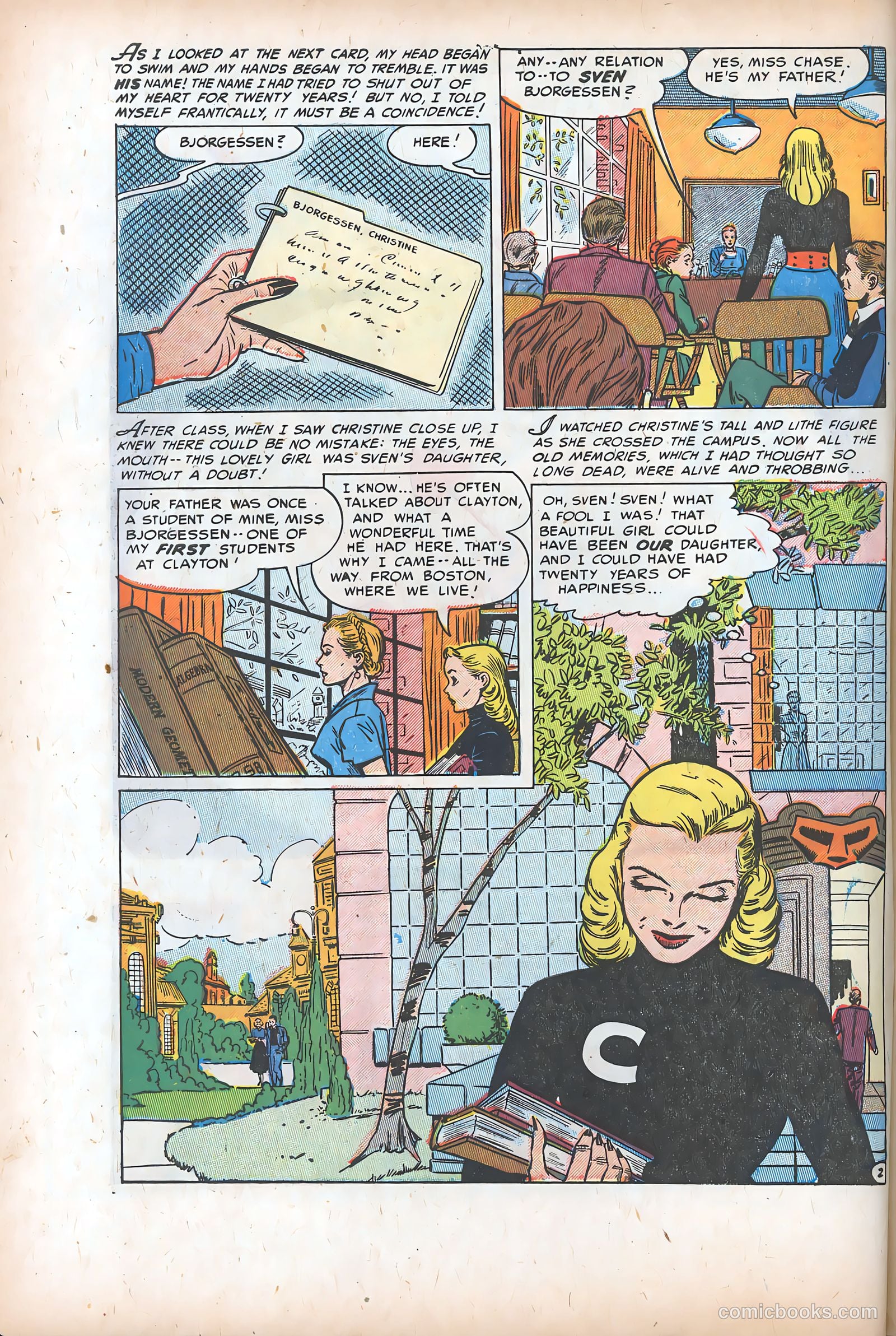 Teen-Age Romances #41 (1955) — page 4 of 36