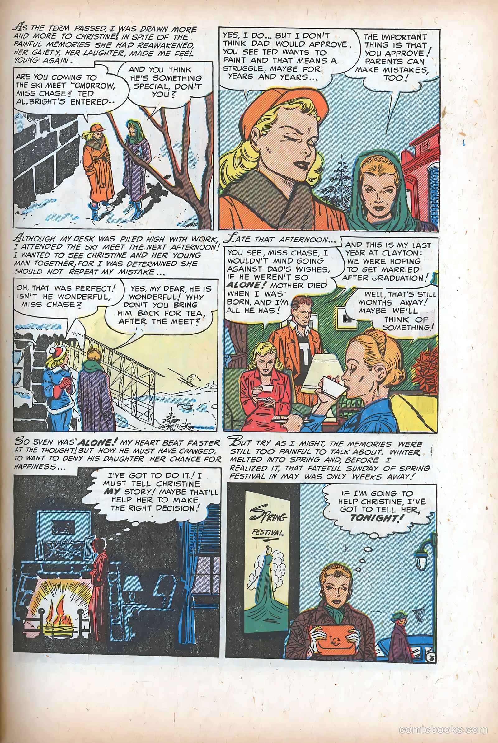 Teen-Age Romances #41 (1955) — page 5 of 36