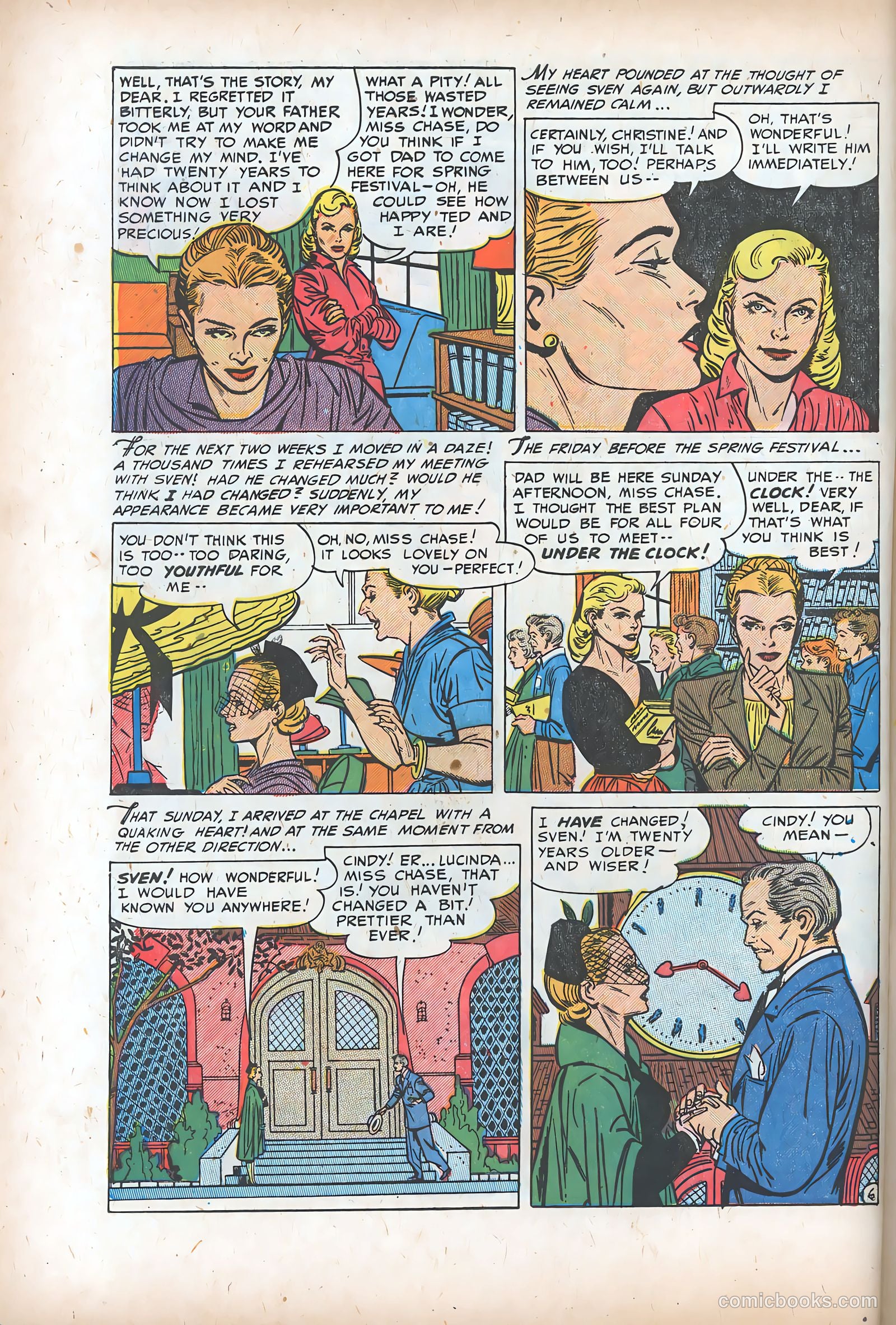 Teen-Age Romances #41 (1955) — page 8 of 36