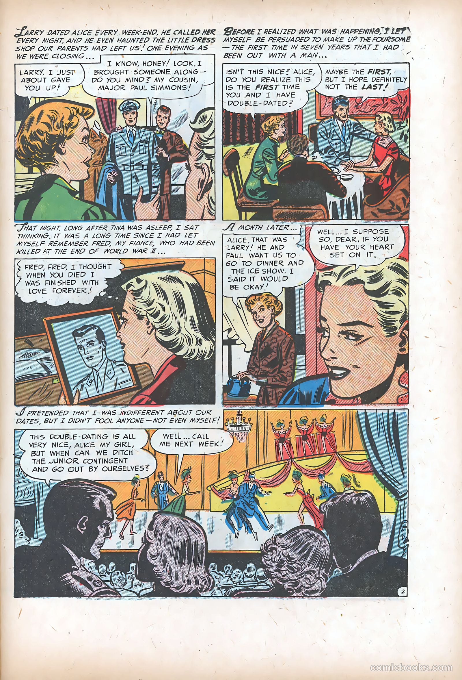 Teen-Age Romances #41 (1955) — page 11 of 36