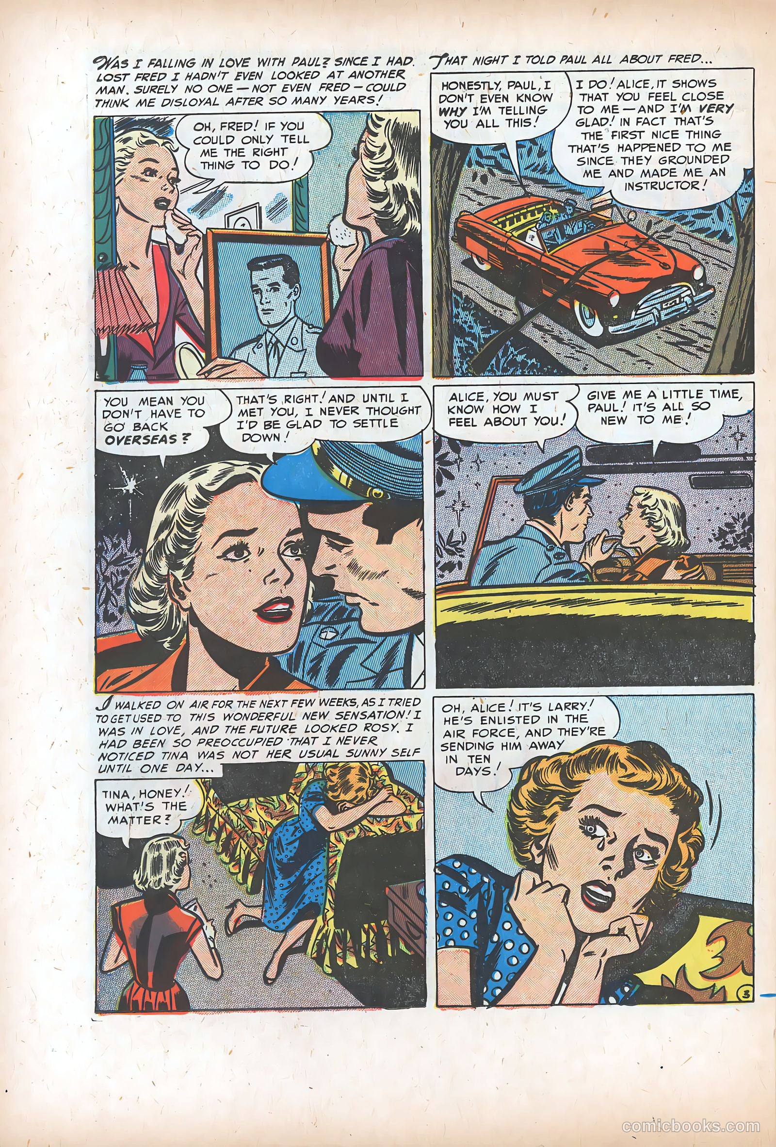 Teen-Age Romances #41 (1955) — page 12 of 36