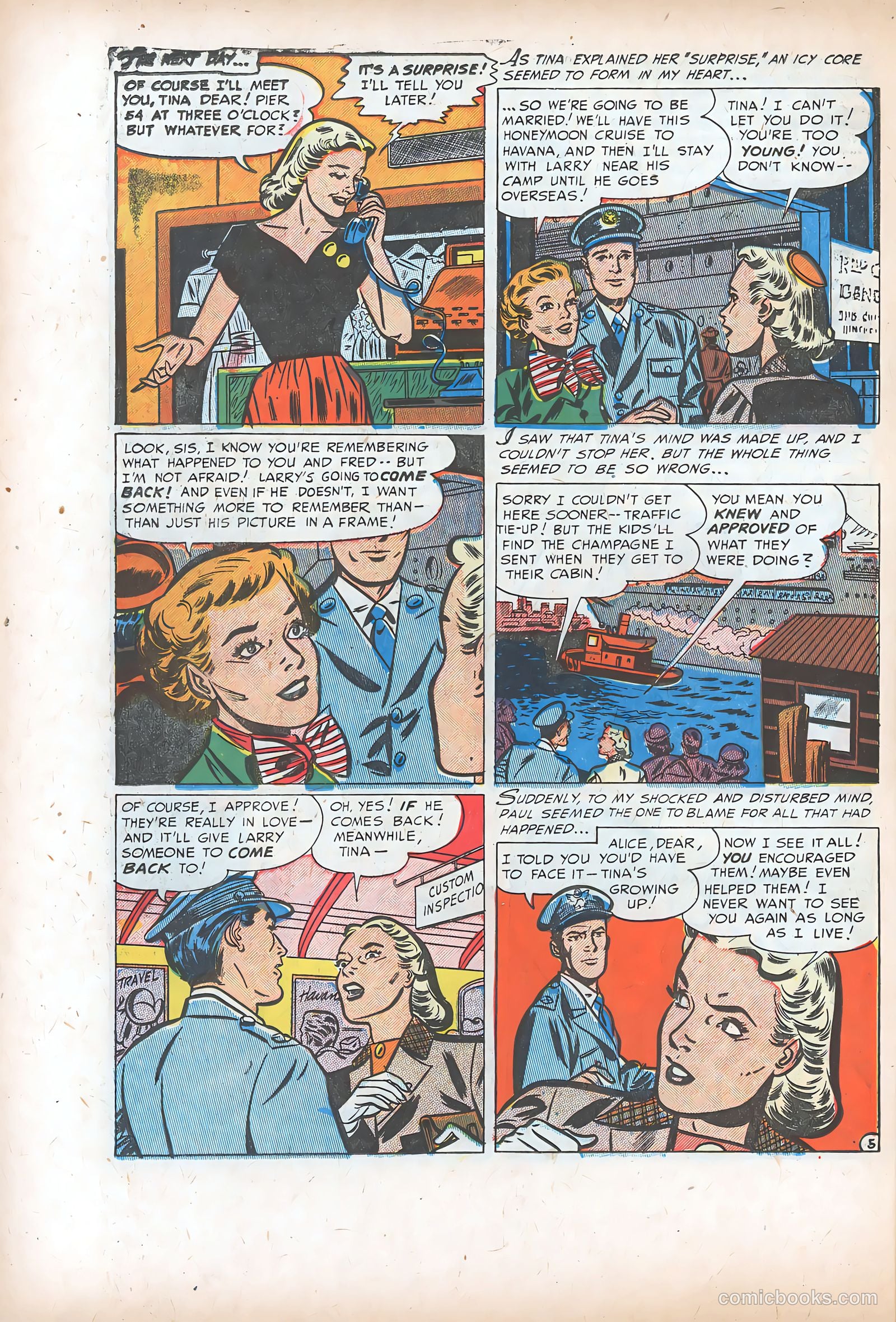 Teen-Age Romances #41 (1955) — page 14 of 36