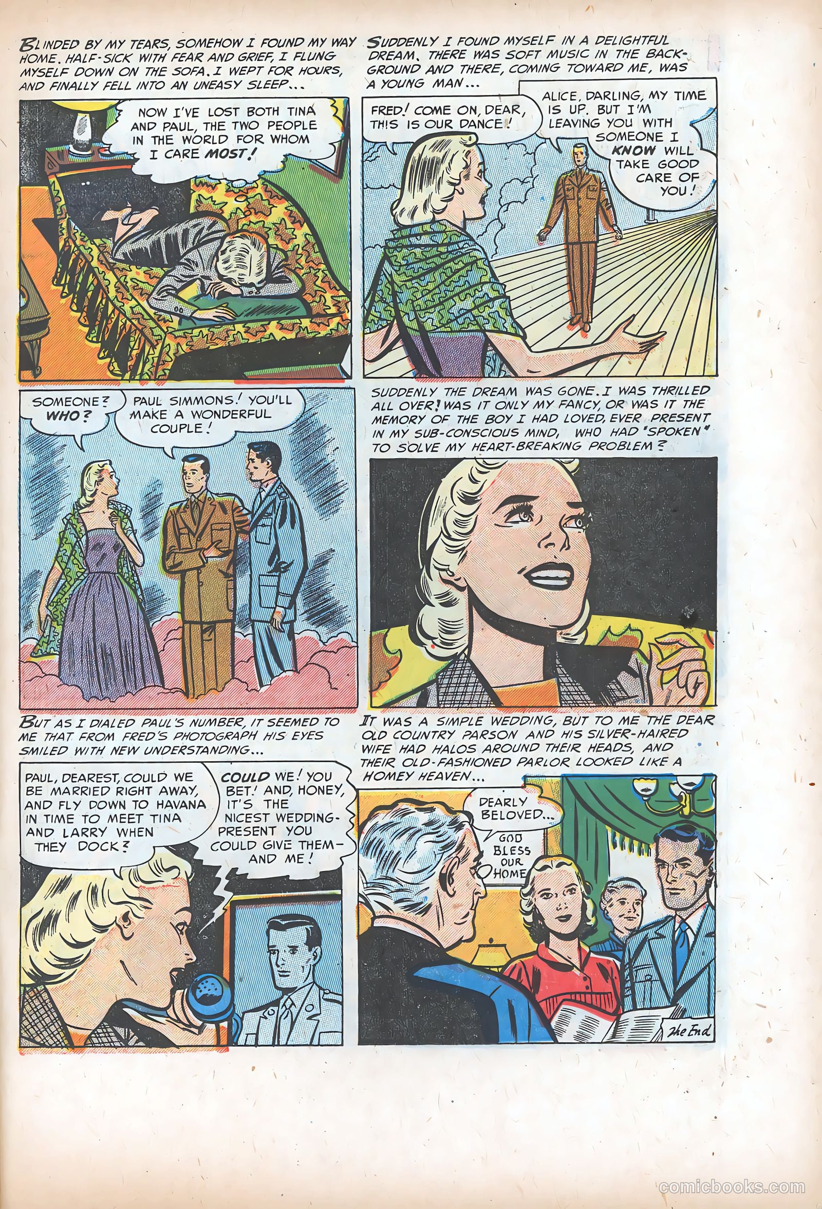 Teen-Age Romances #41 (1955) — page 15 of 36