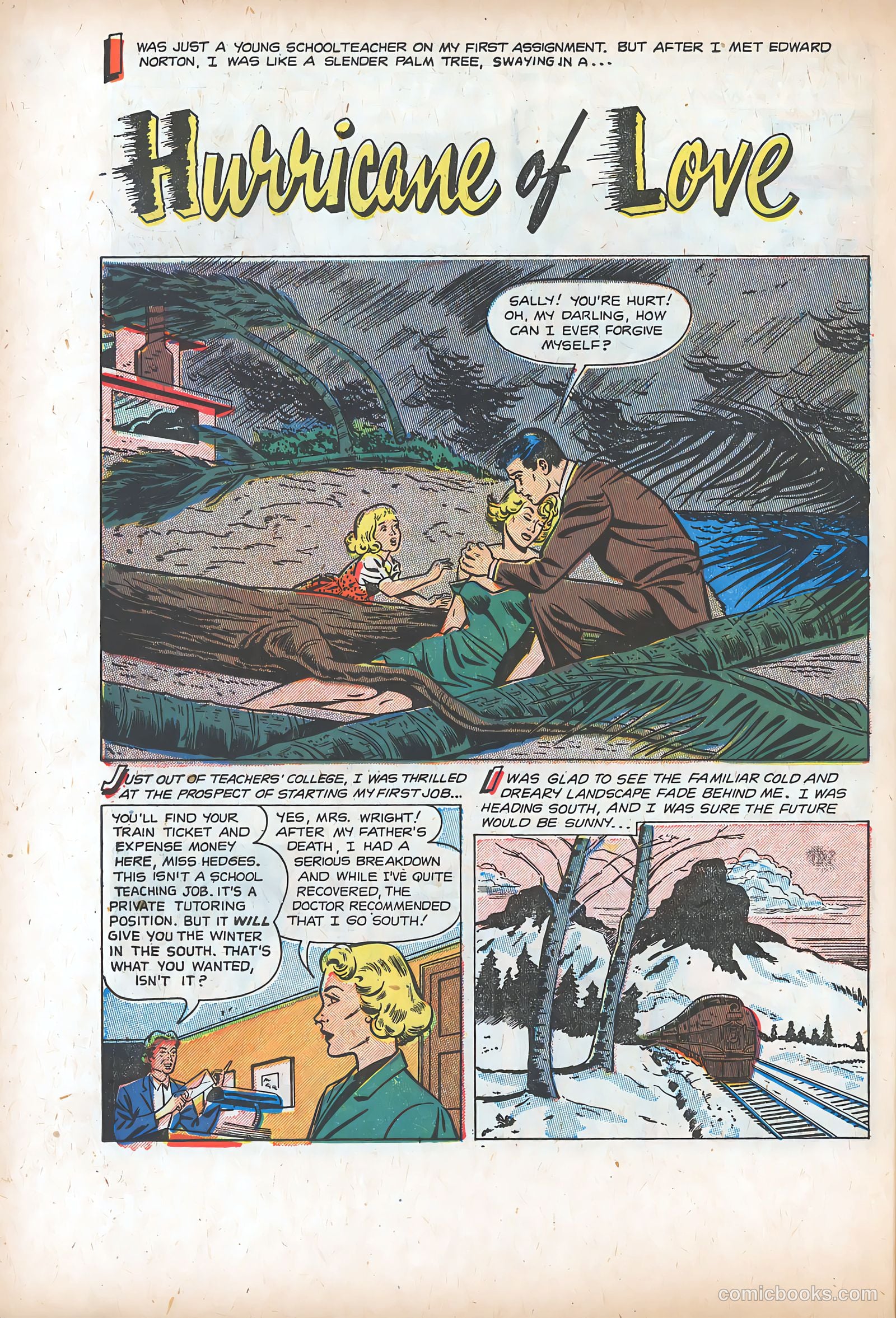 Teen-Age Romances #41 (1955) — page 16 of 36