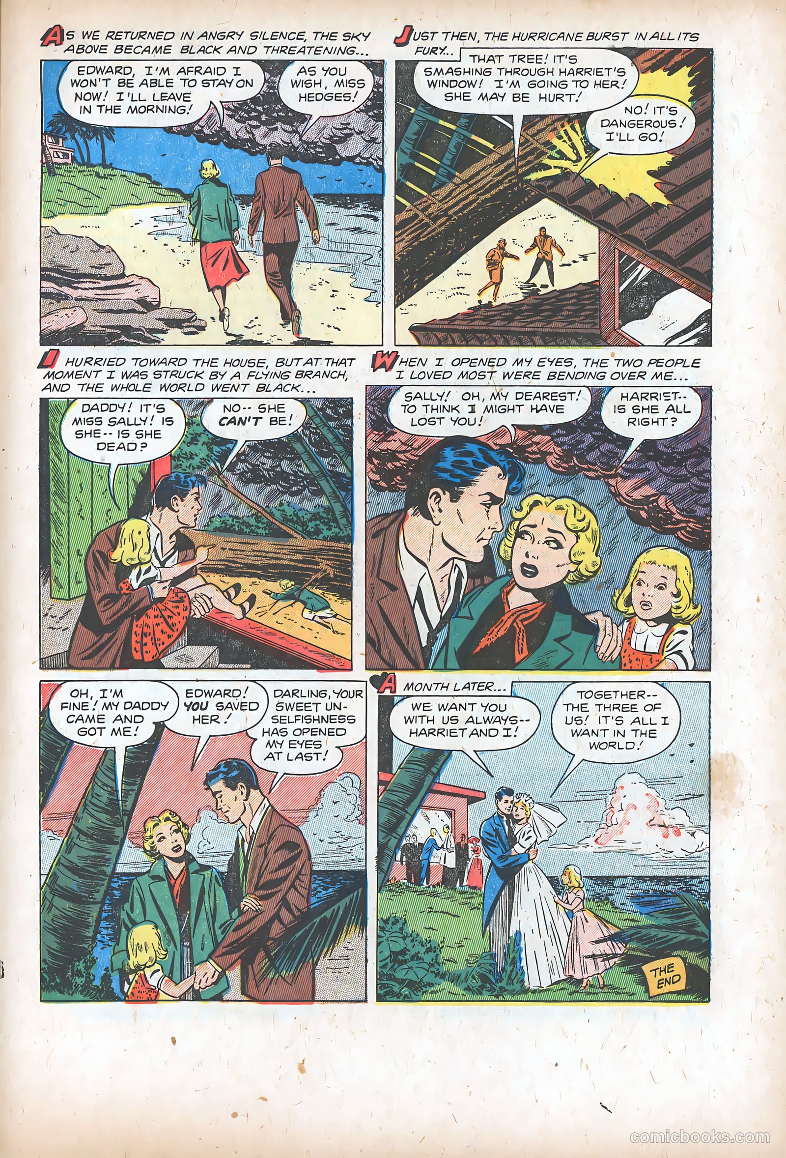 Teen-Age Romances #41 (1955) — page 21 of 36