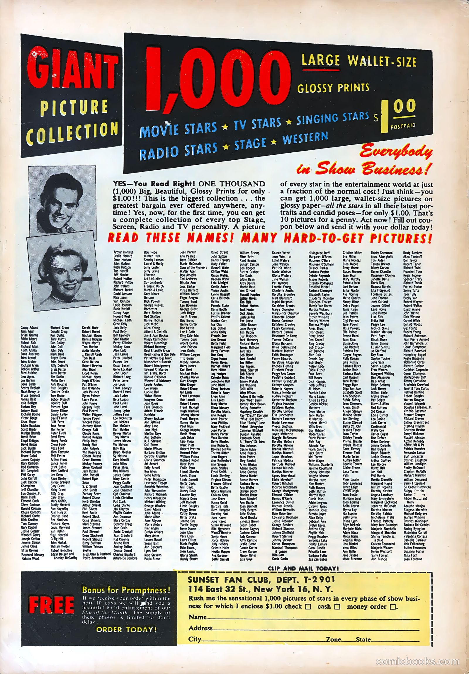 Teen-Age Romances #41 (1955) — page 36 of 36