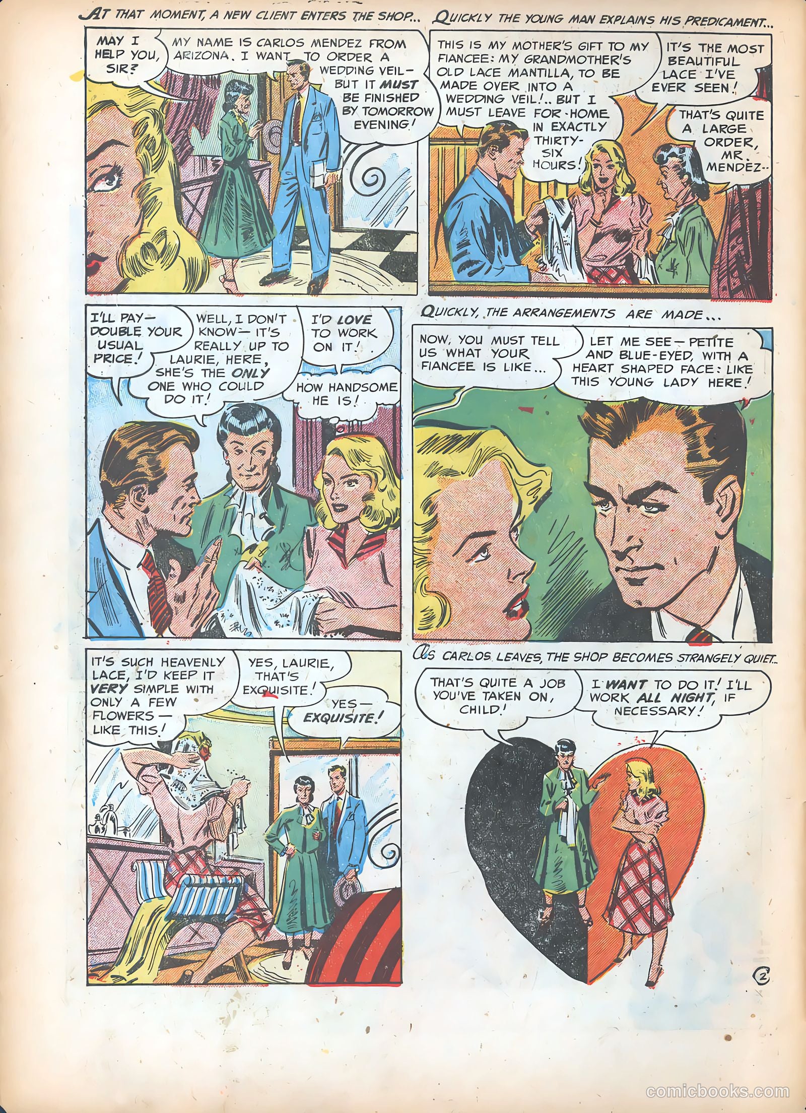 Teen-Age Romances #42 (1955) — page 4 of 36