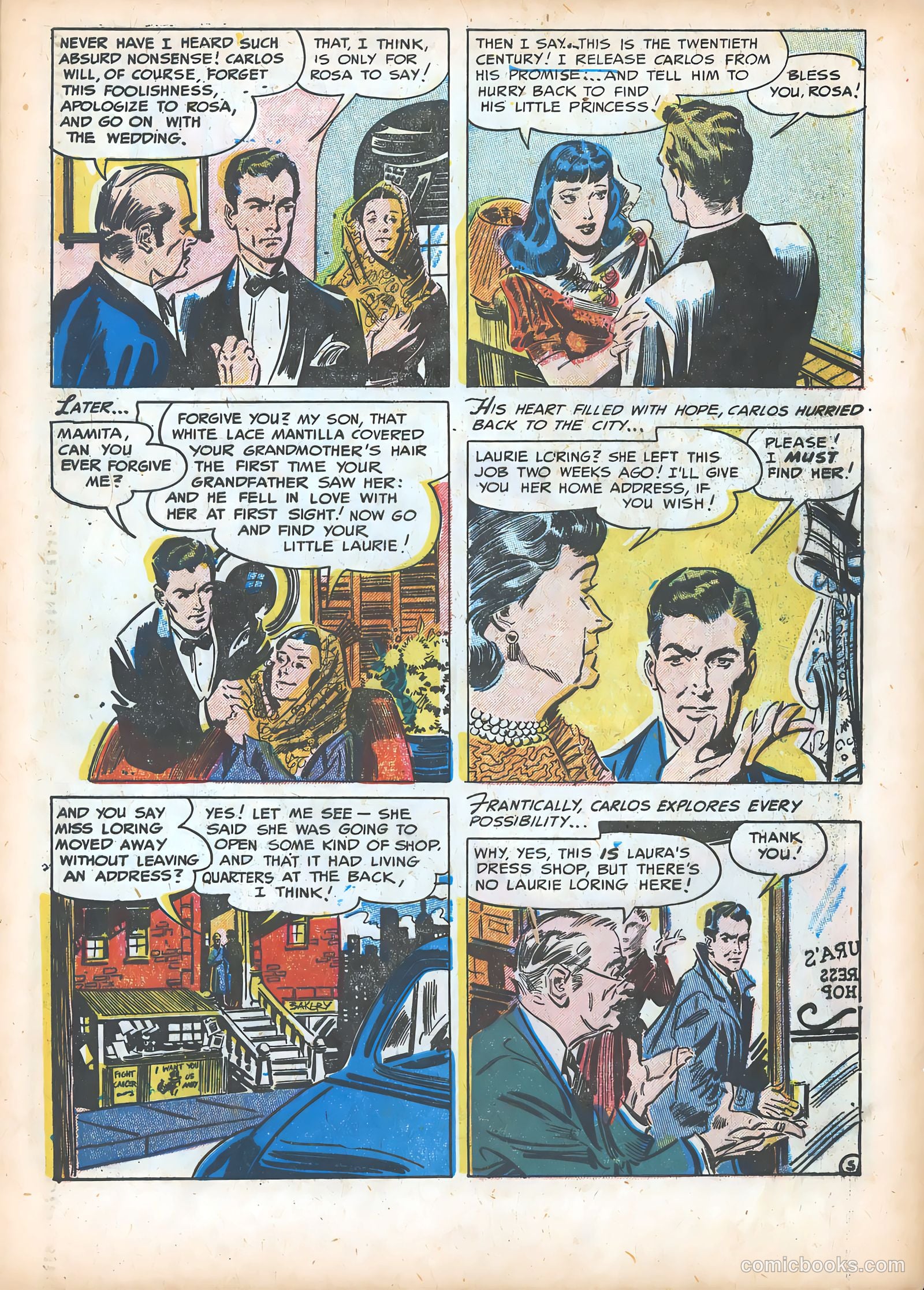 Teen-Age Romances #42 (1955) — page 7 of 36