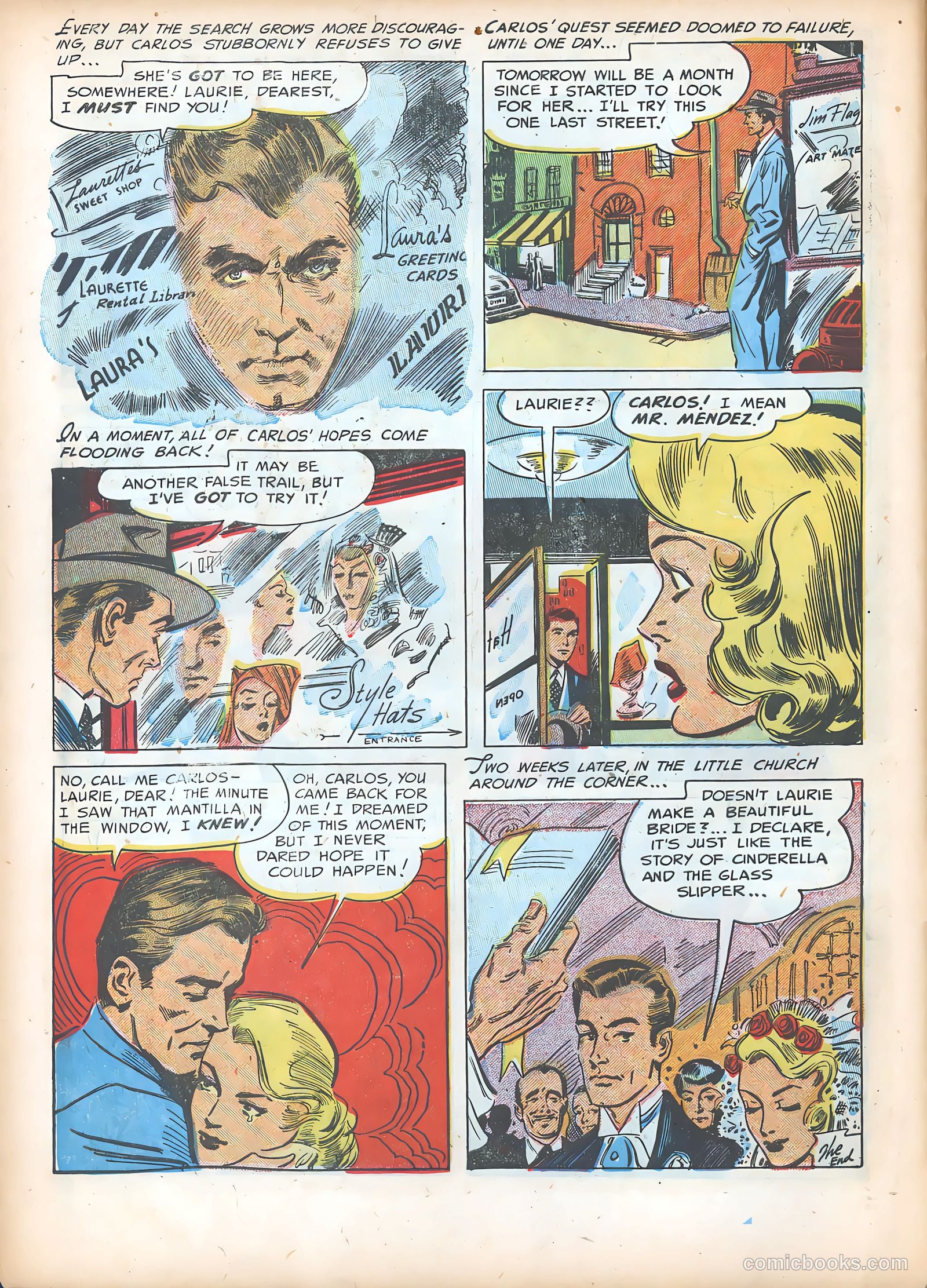 Teen-Age Romances #42 (1955) — page 8 of 36