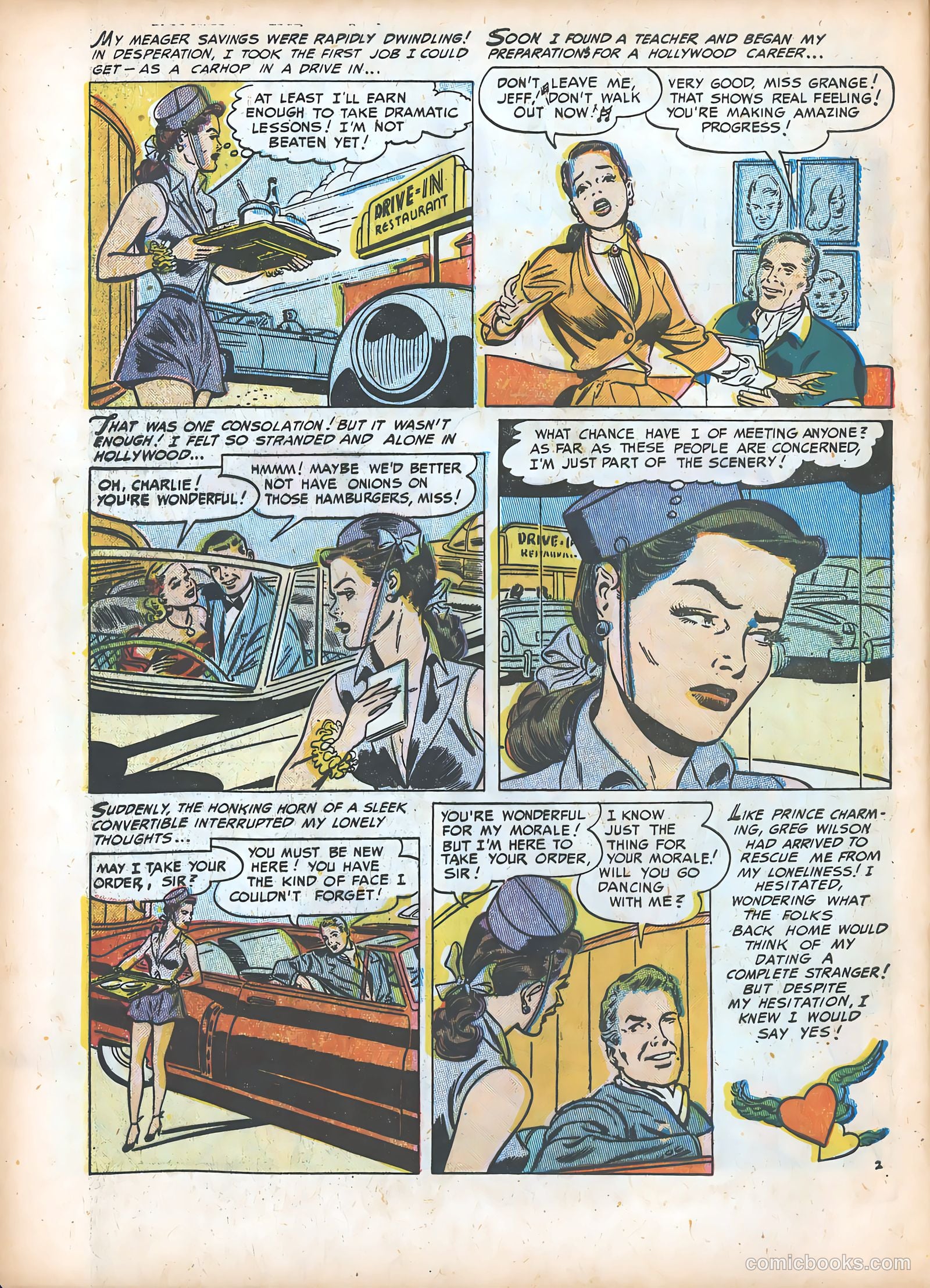 Teen-Age Romances #42 (1955) — page 10 of 36