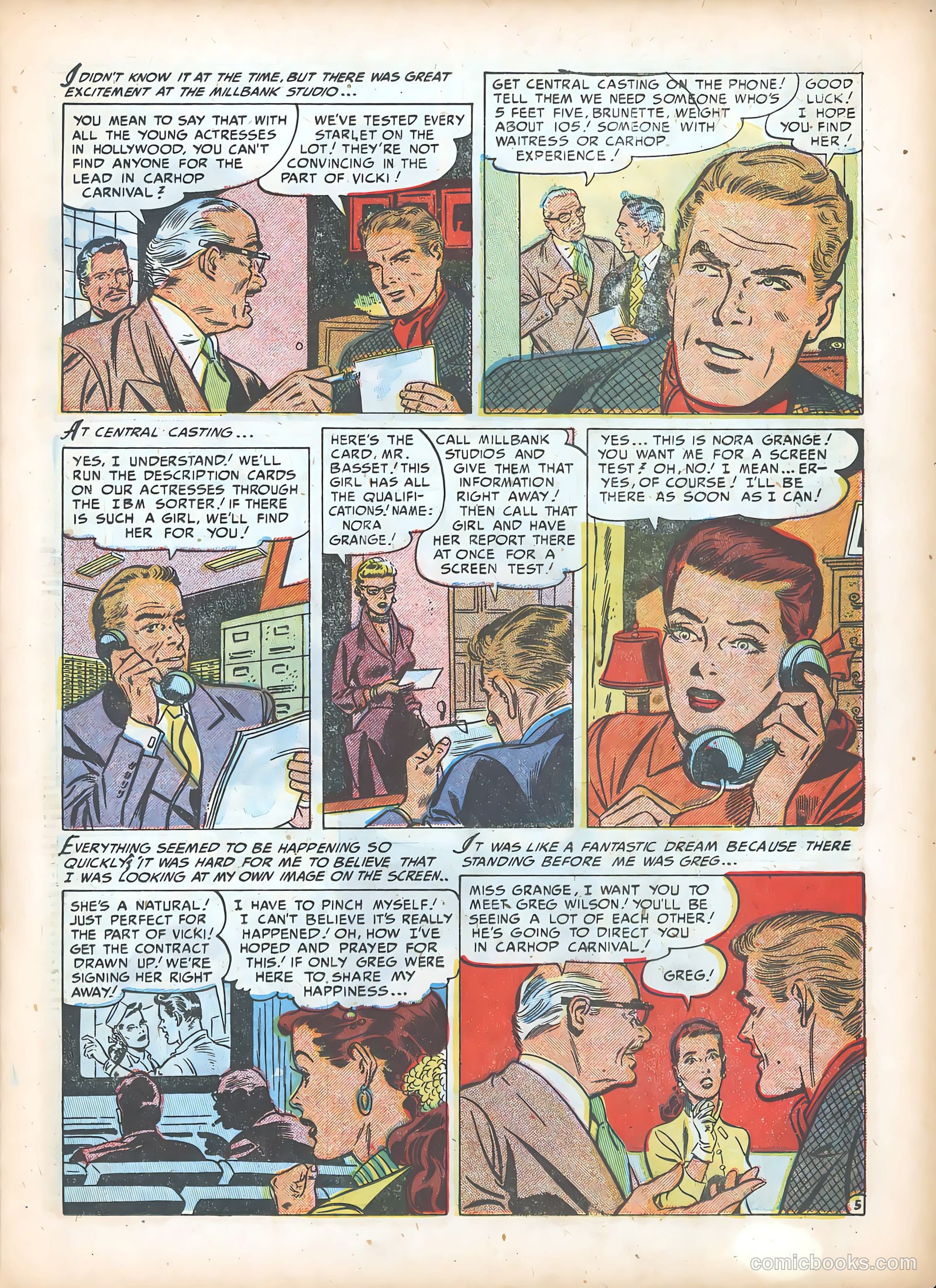 Teen-Age Romances #42 (1955) — page 13 of 36