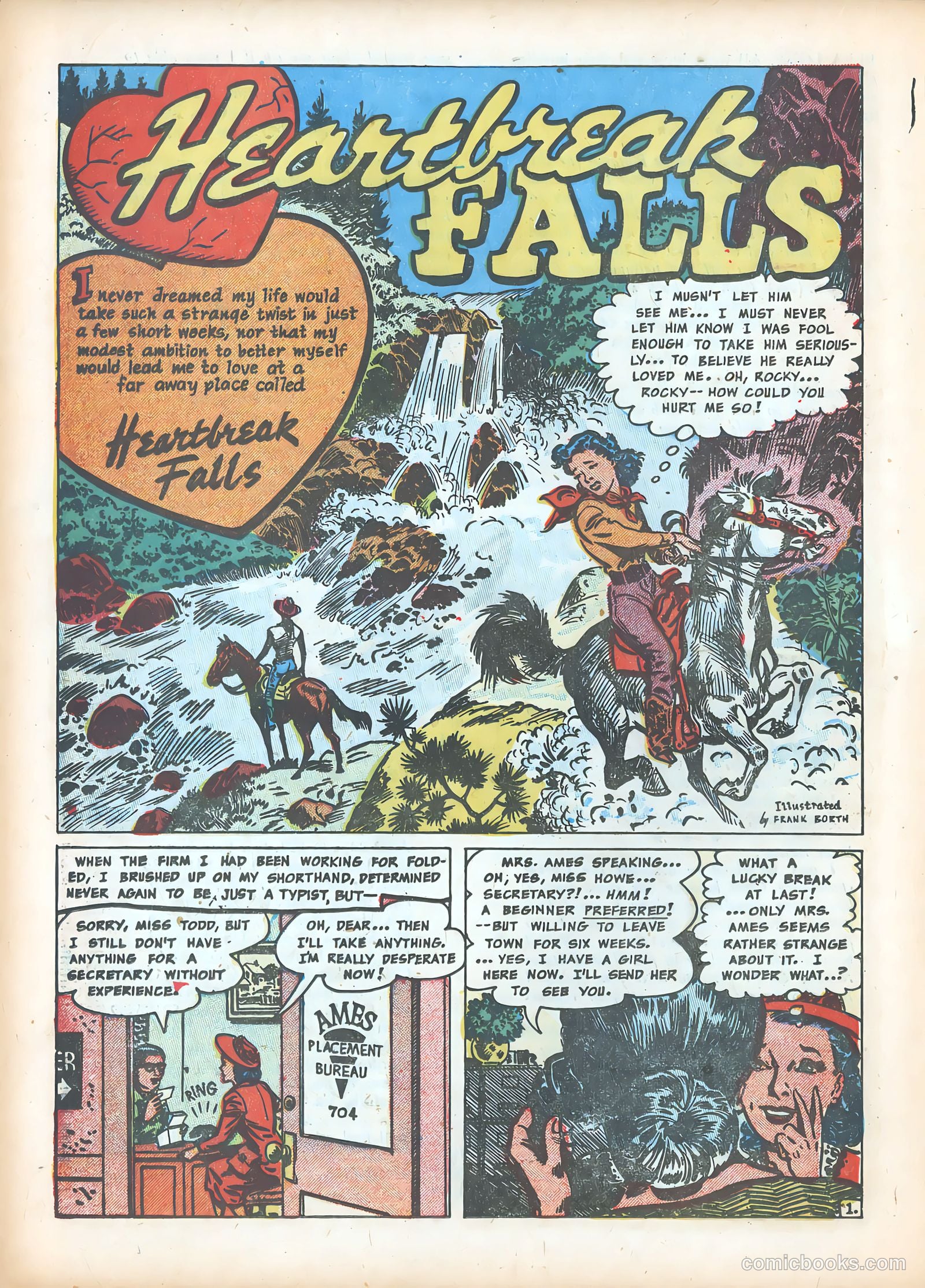 Teen-Age Romances #42 (1955) — page 20 of 36