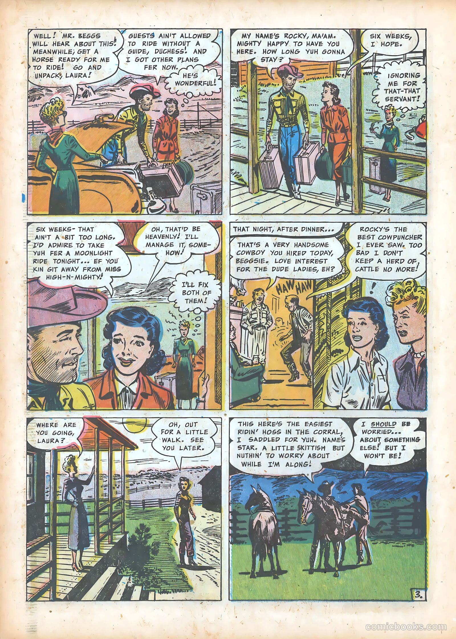 Teen-Age Romances #42 (1955) — page 22 of 36