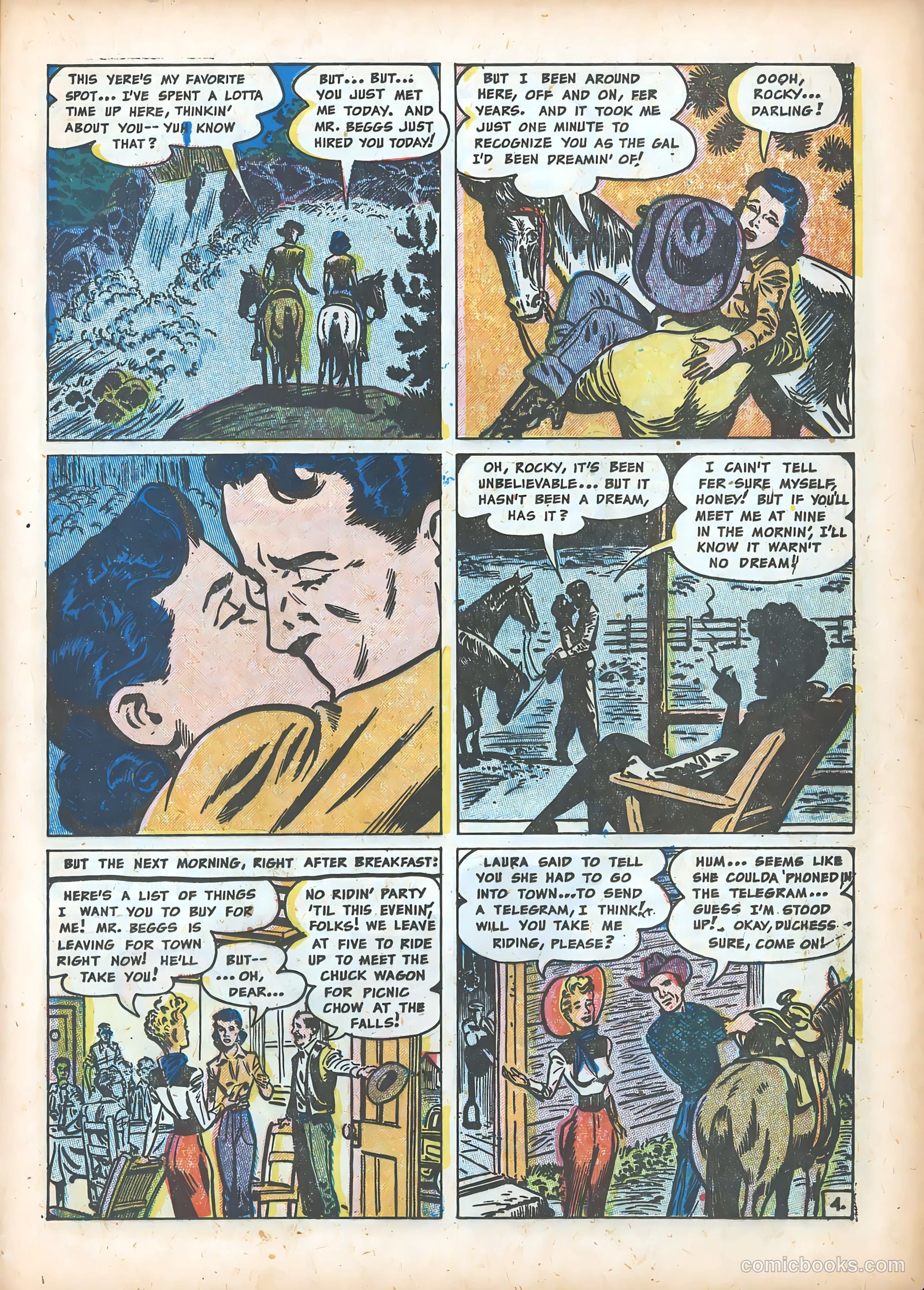 Teen-Age Romances #42 (1955) — page 23 of 36