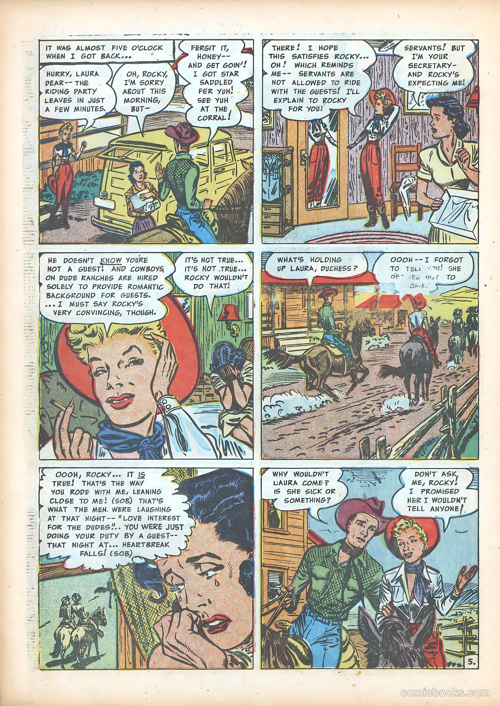 Teen-Age Romances #42 (1955) — page 24 of 36