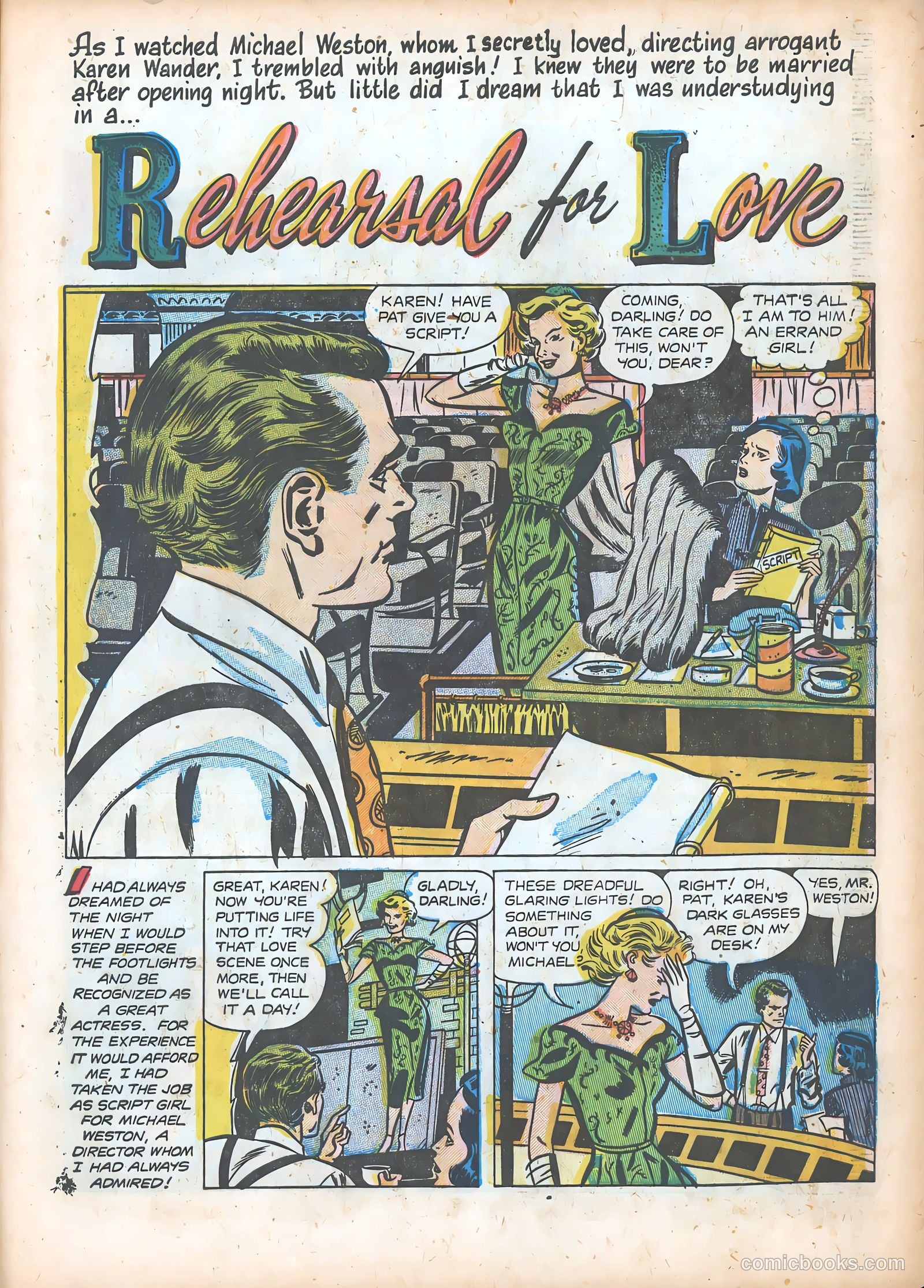 Teen-Age Romances #42 (1955) — page 27 of 36